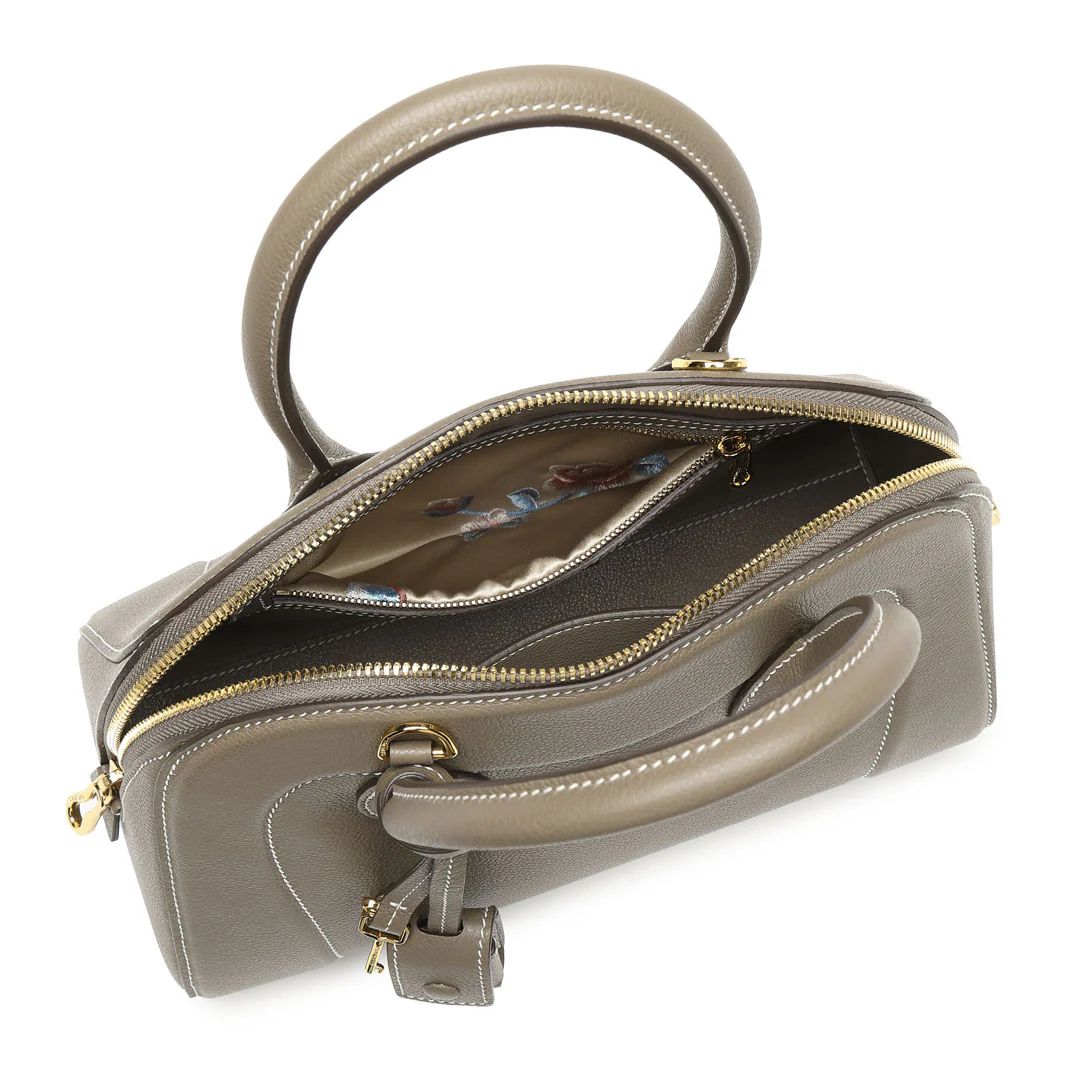 Handmade EVE Leather Dome Shell Tote Bags