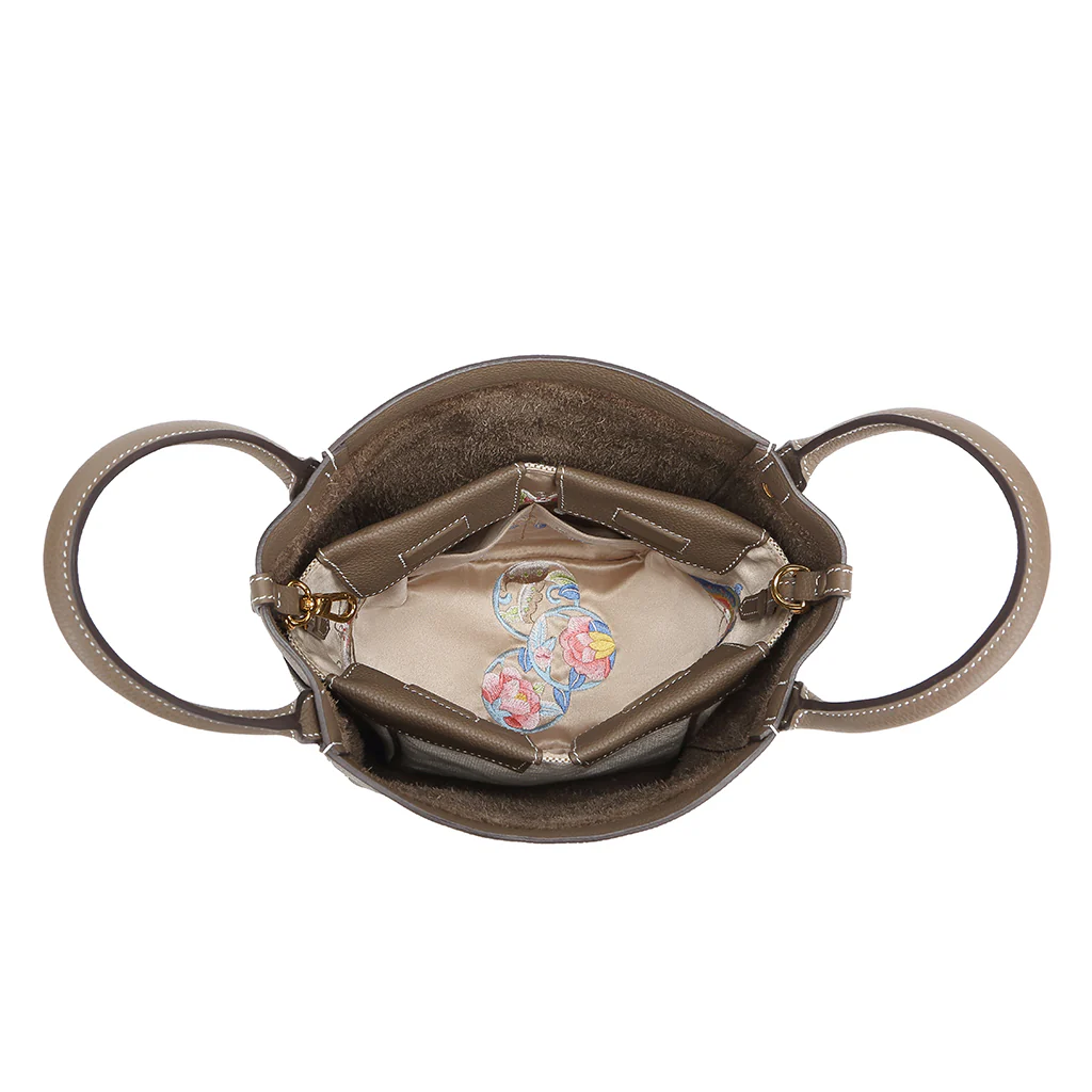 Handmade TOGO Leather Picotin Tote Bag - Large Size