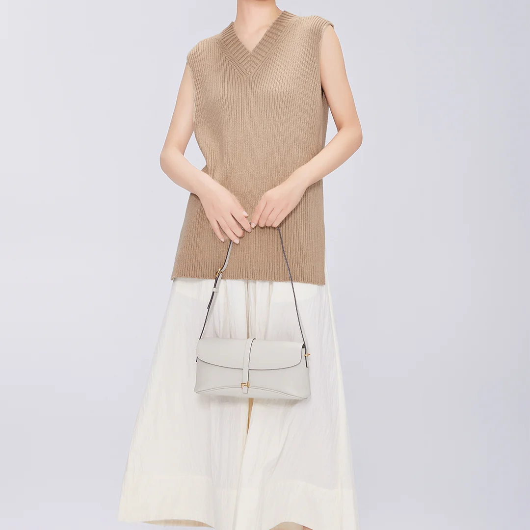 Handmade TOGO Leather Shoulder Bag