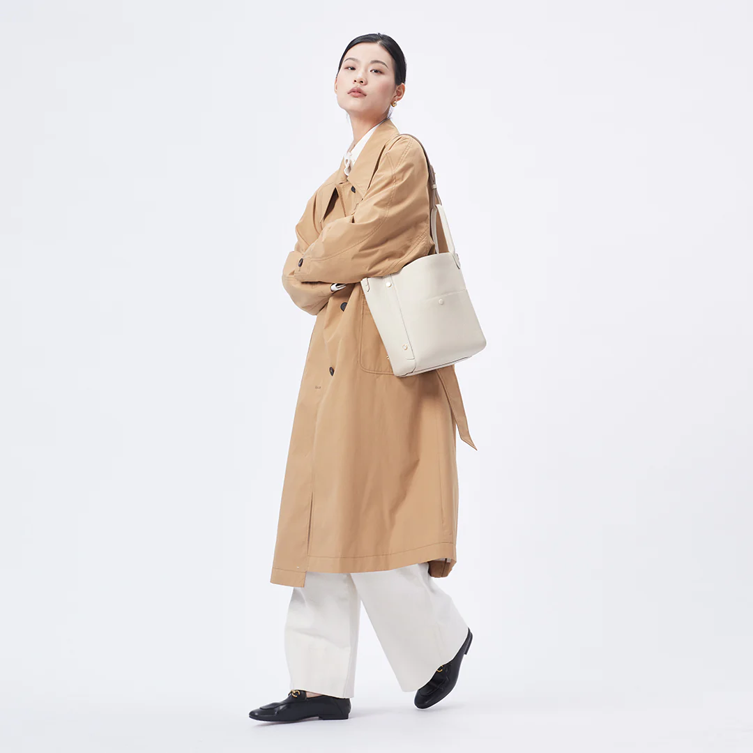 Handmade TOGO Leather Picotin Tote Bag - Large Size