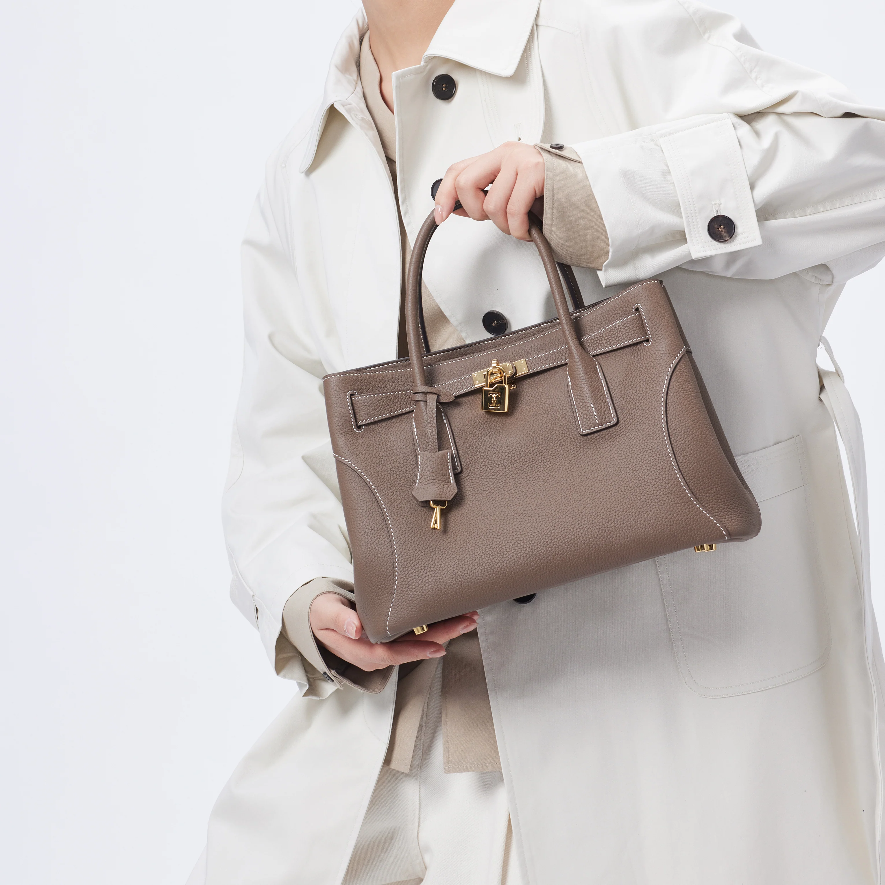 Handmade TOGO Leather Tote Bag