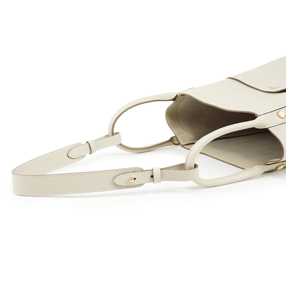 Handmade TOGO Leather Picotin Tote Bag - Large Size