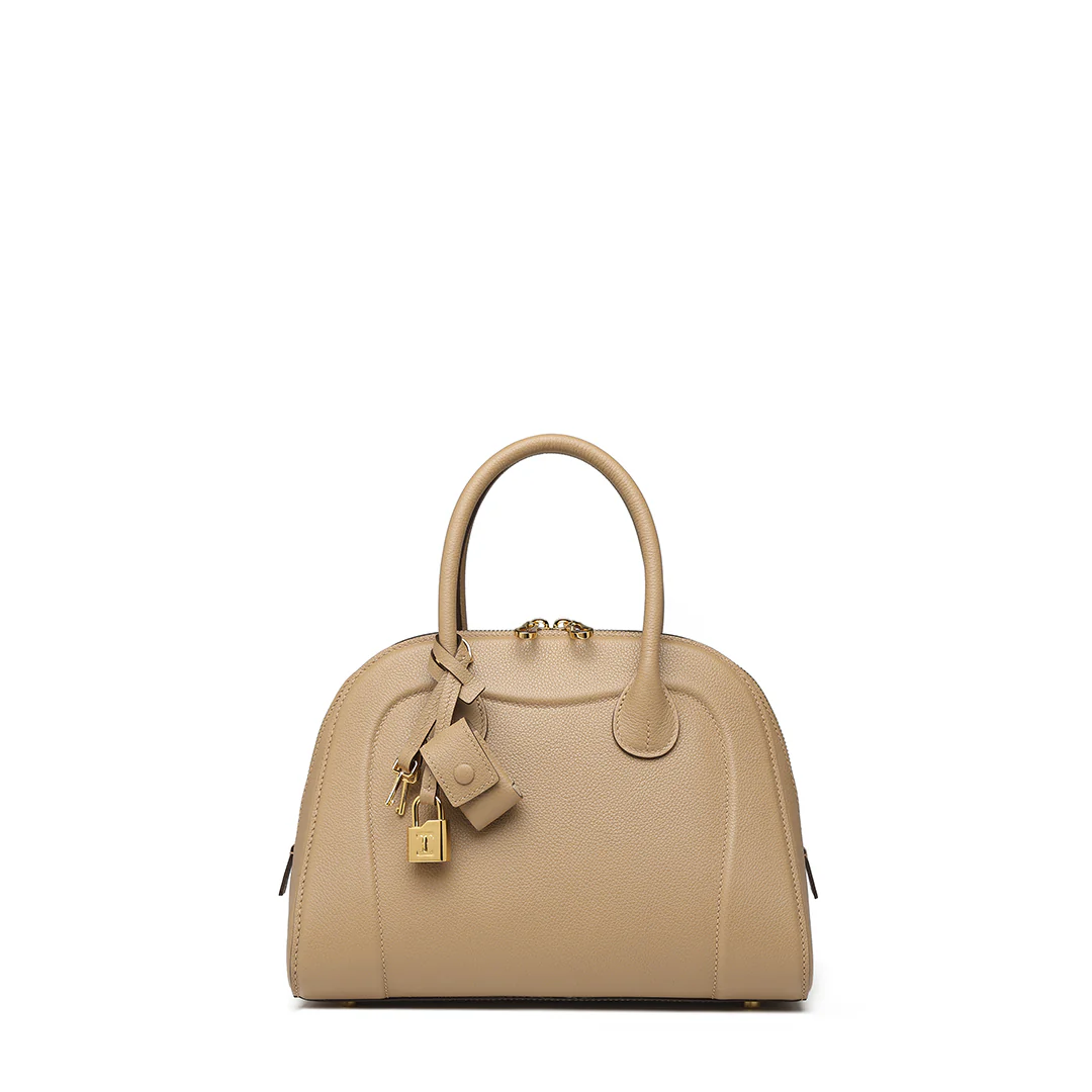 Handmade EVE Leather Dome Shell Tote Bags