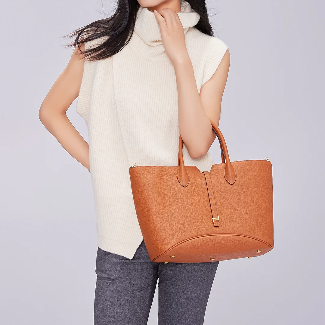 Handmade TOGO Leather Tote Bag