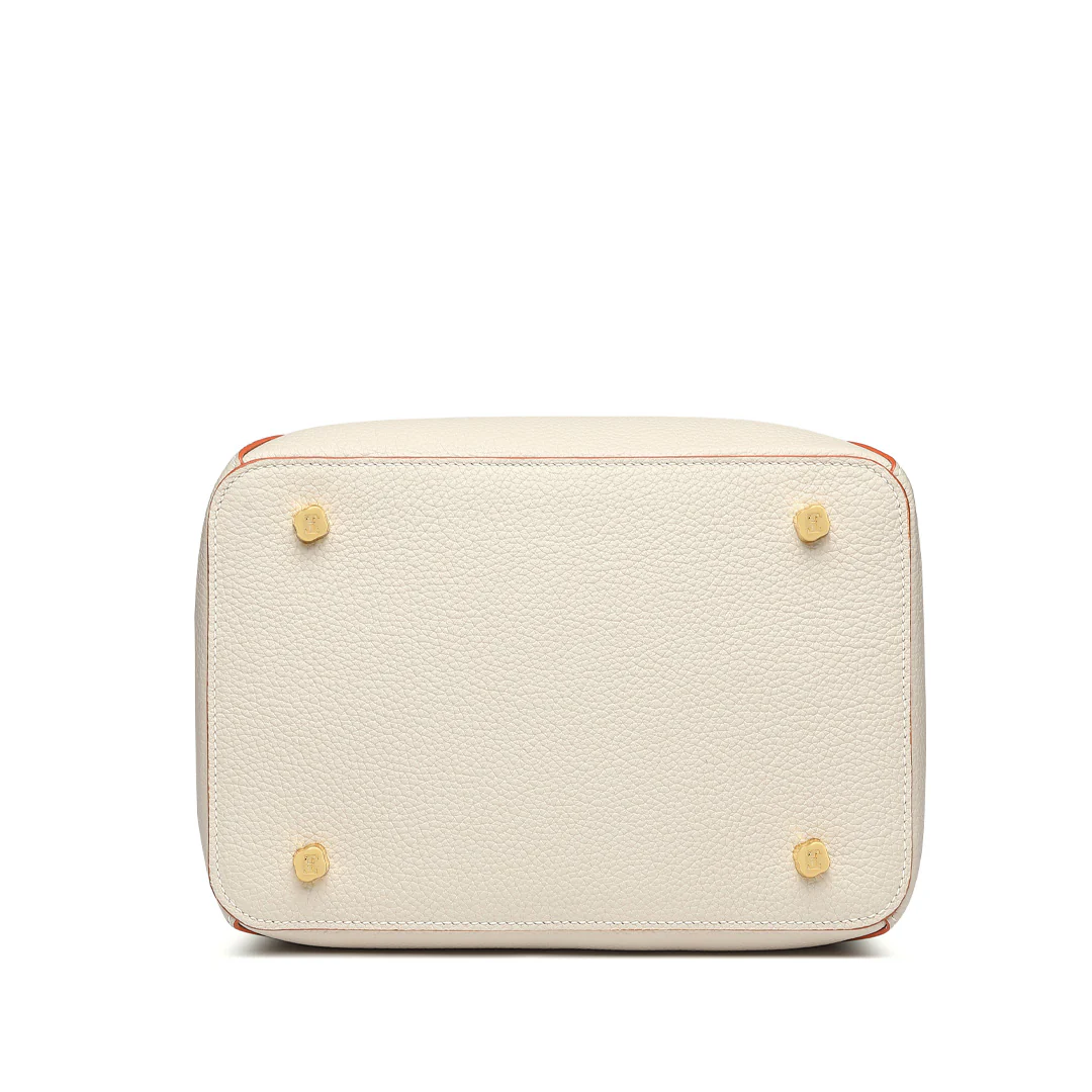 Handmade TOGO Leather Shoulder Bucket Bag