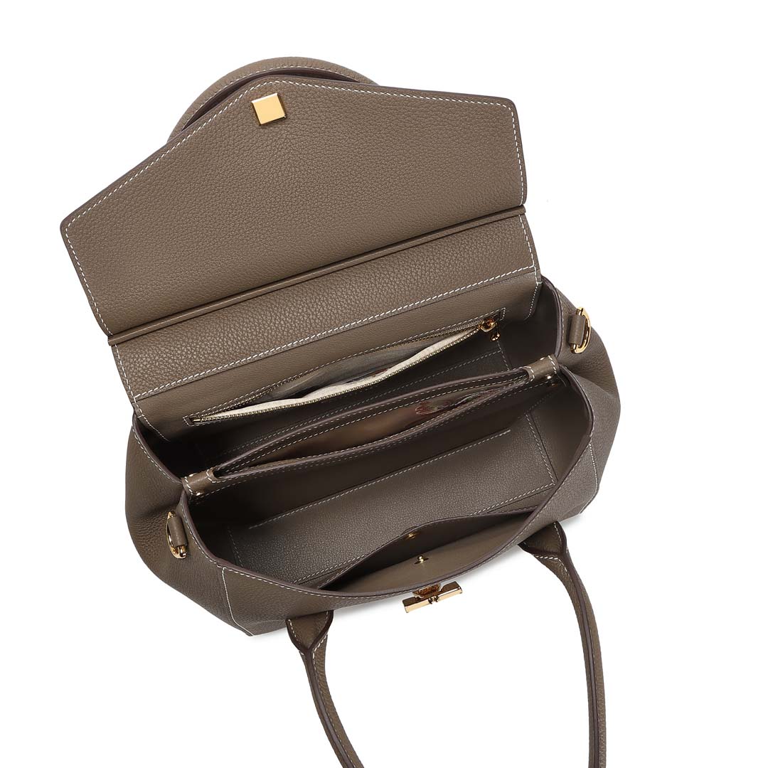 Handmade TOGO Leather SongFu Tote Bag