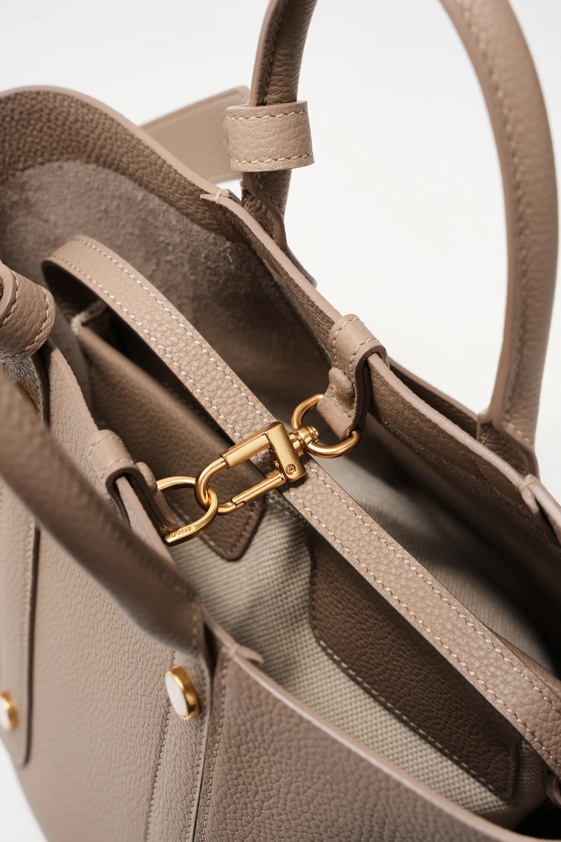 Handmade TOGO Leather Picotin Tote Bag - Size Middle (New Version)