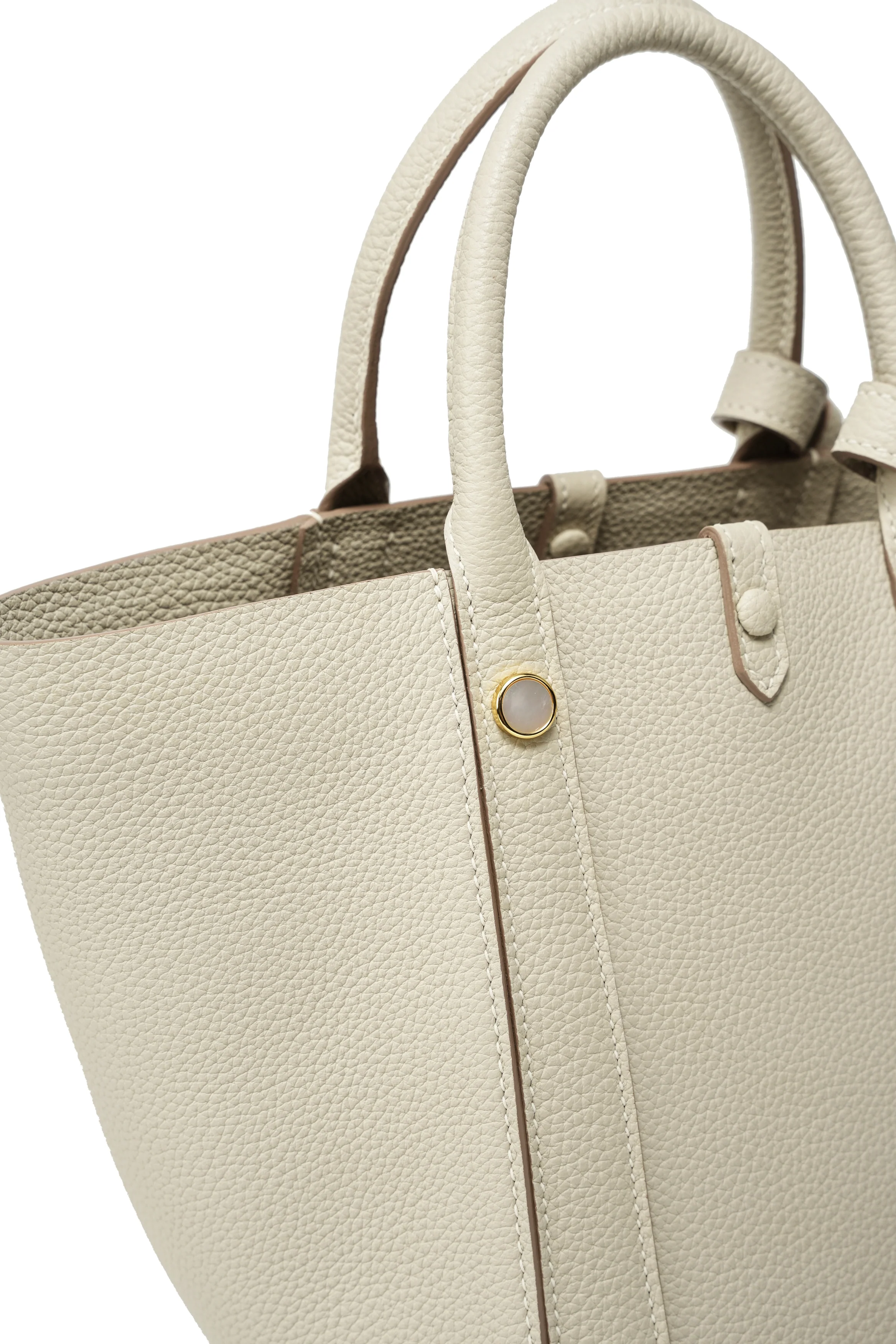 Handmade TOGO Leather Picotin Tote Bag - Size Middle (New Version)