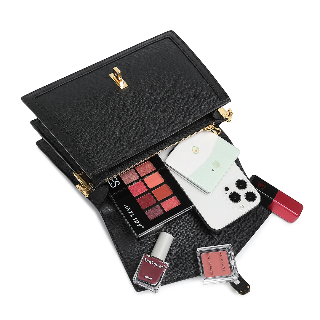 Handmade Genuine Leather Organ Crossbody Bag