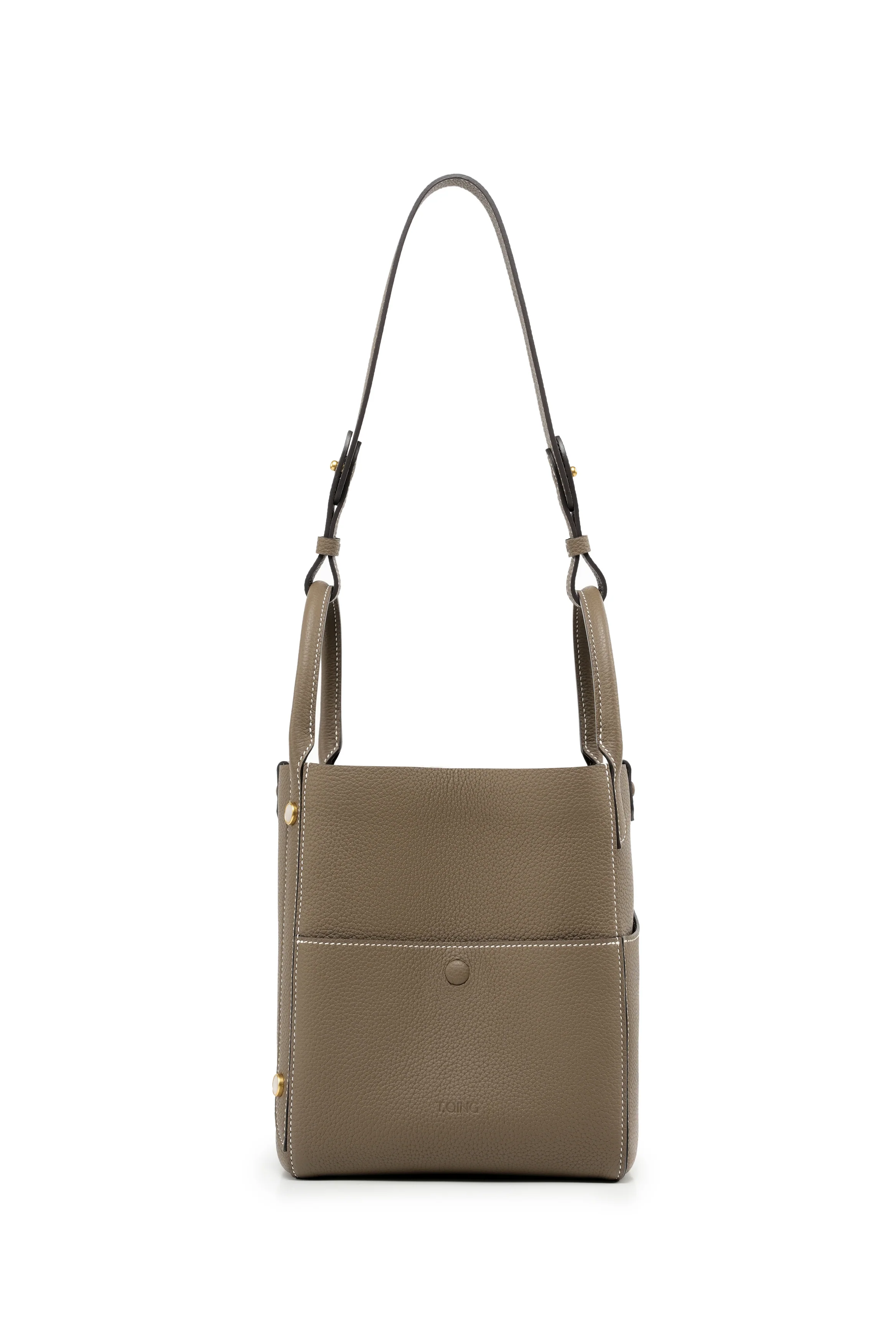 Handmade TOGO Leather Picotin Tote Bag - Size Middle (New Version)