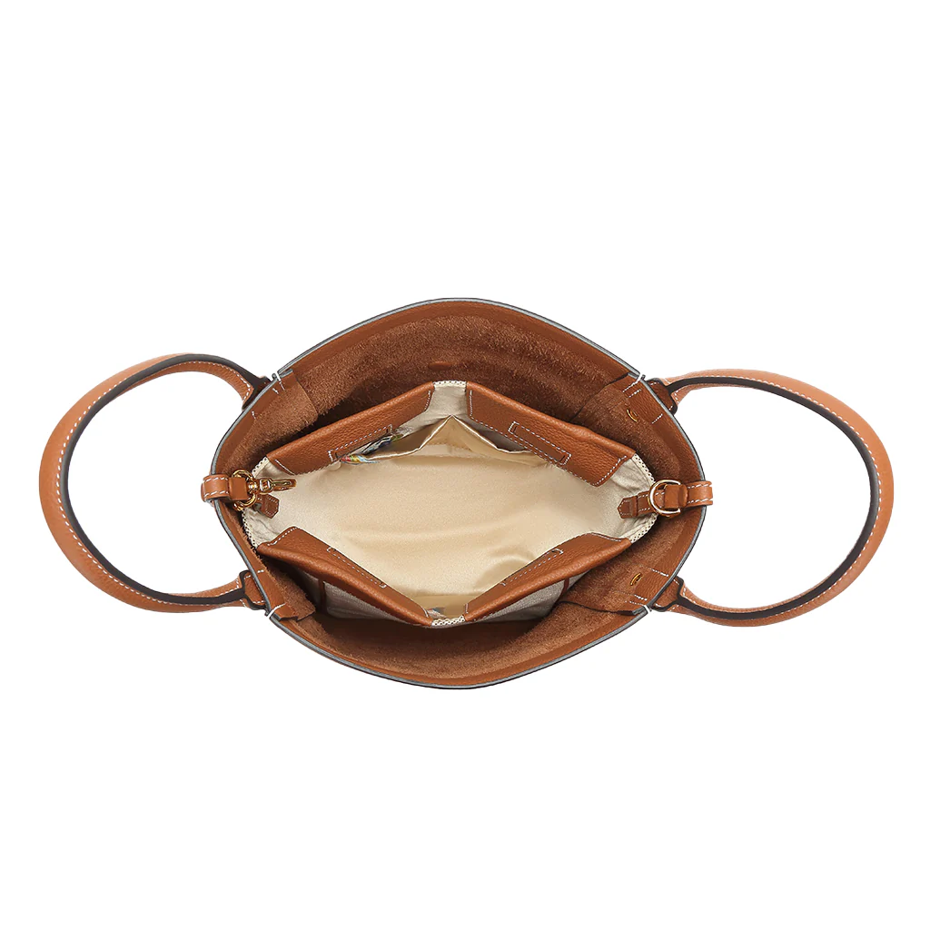 Handmade TOGO Leather Picotin Tote Bag - Large Size