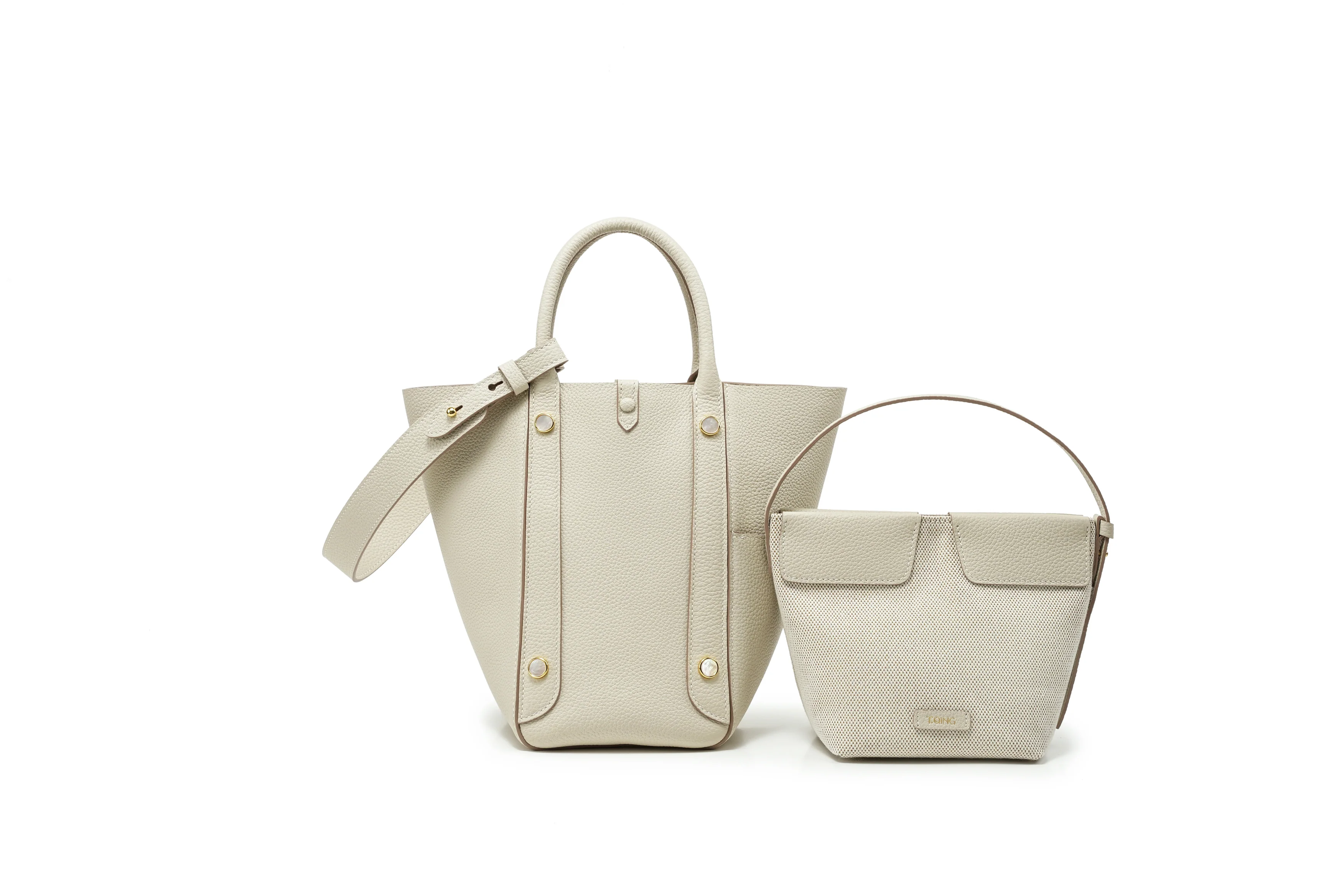 Handmade TOGO Leather Picotin Tote Bag - Size Middle (New Version)