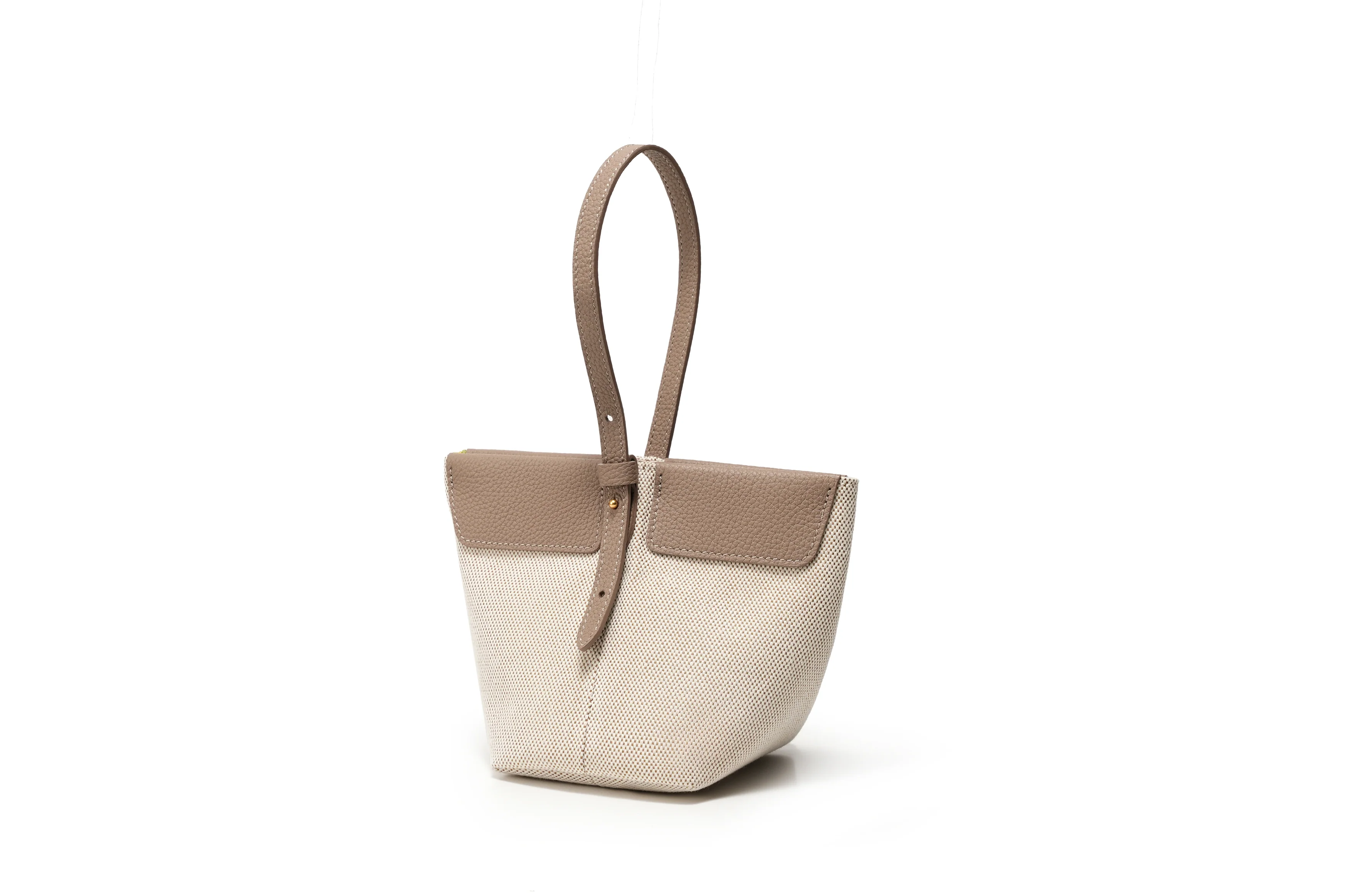 Handmade TOGO Leather Picotin Tote Bag - Size Middle (New Version)