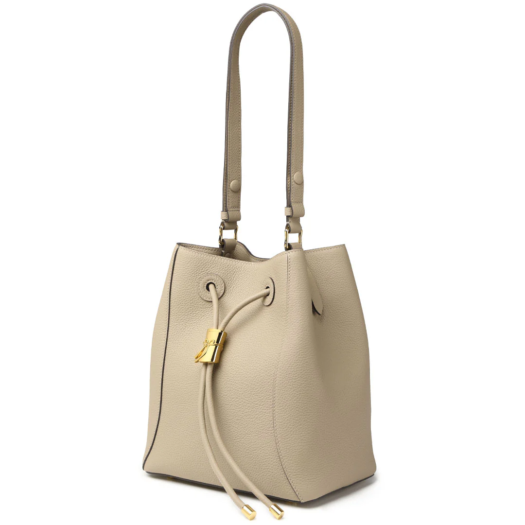 Handmade TOGO Leather Shoulder Bucket Bag