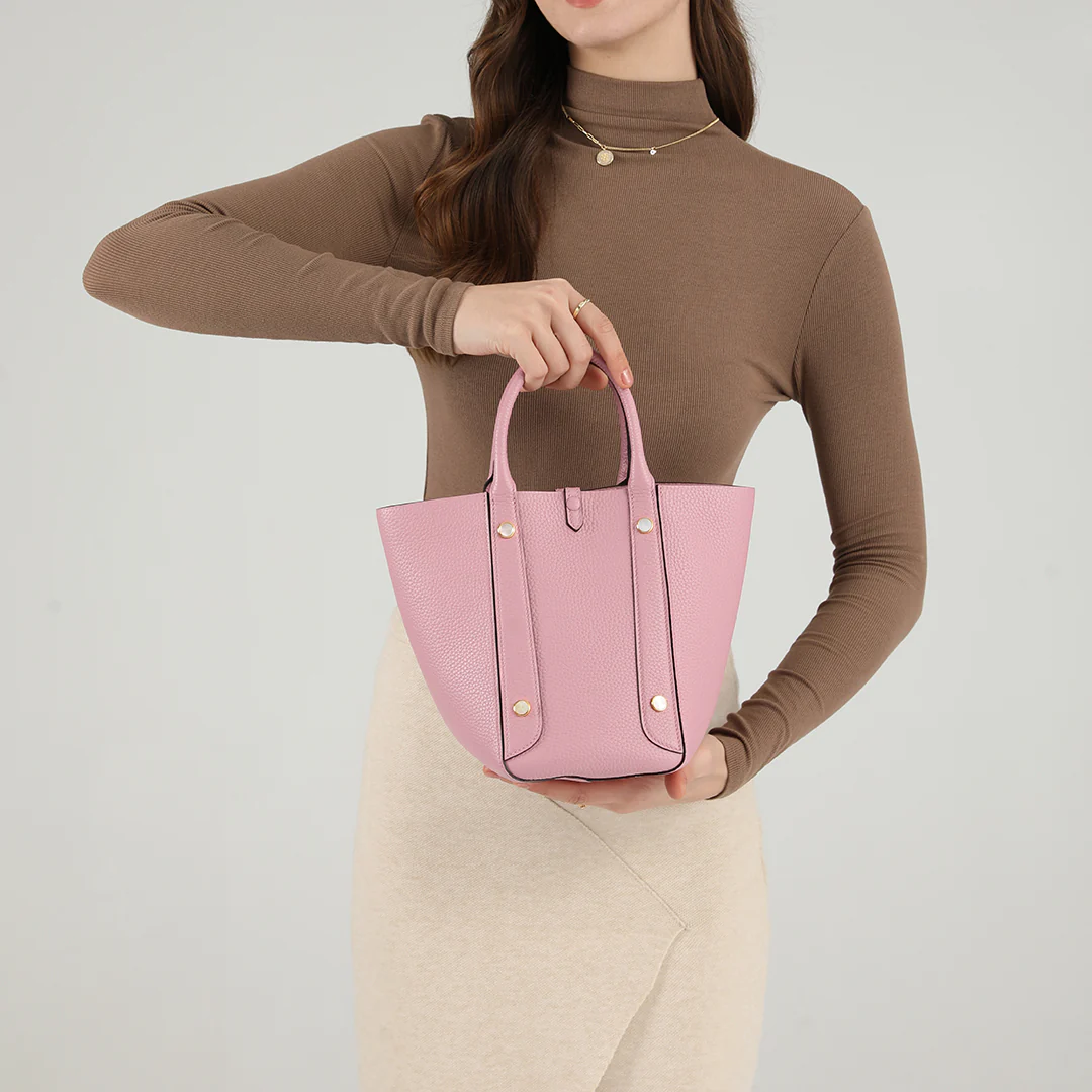 Handmade TOGO Leather Picotin Tote Bag - Size Middle (Old Version)