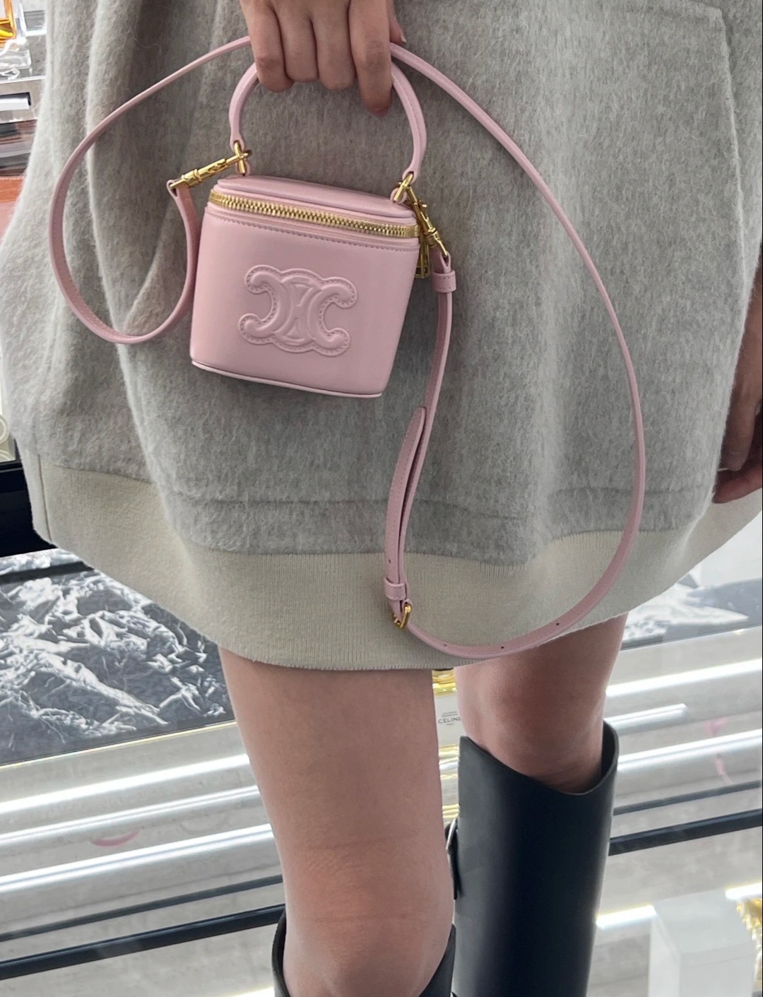 [TOP] C€LINE CELIN-E 23s Bucket Bag - GHW - 3 Color - Celine