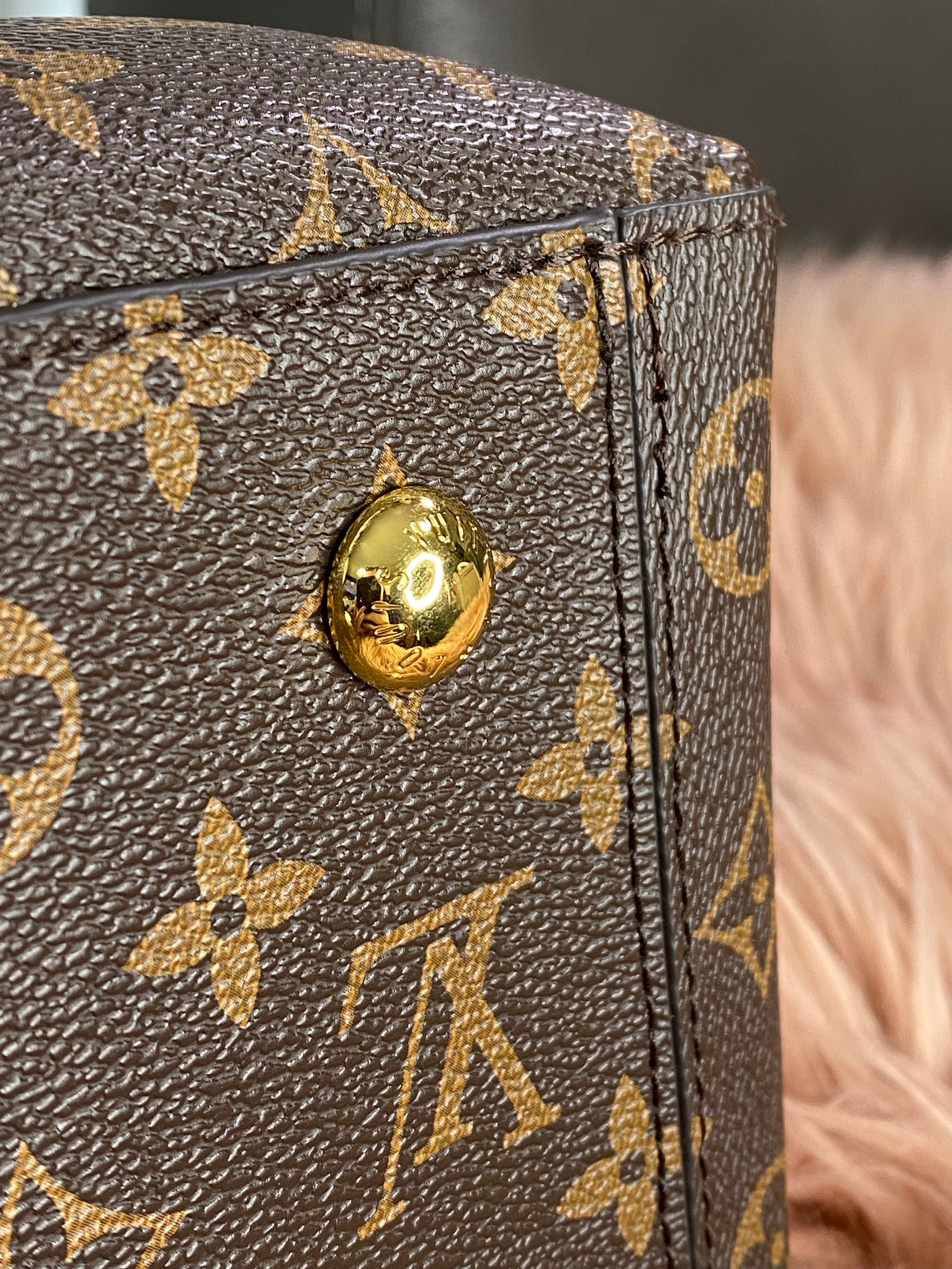 [TOP] L&V LV Monogram Flower Tote - Red - LV Louis Vuitton