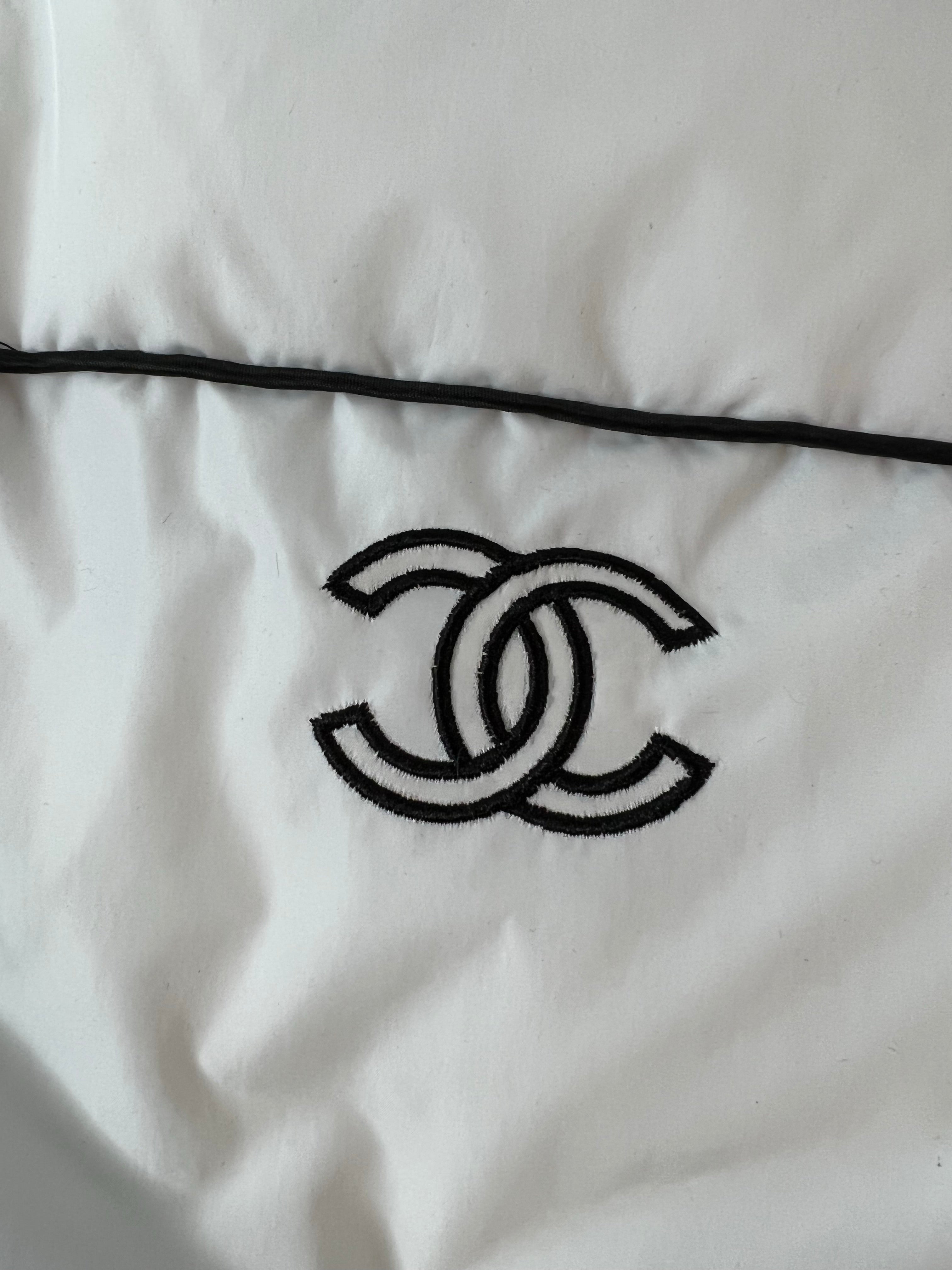 [TOP] CH@NEL Puffy Jacket- White - Chanel