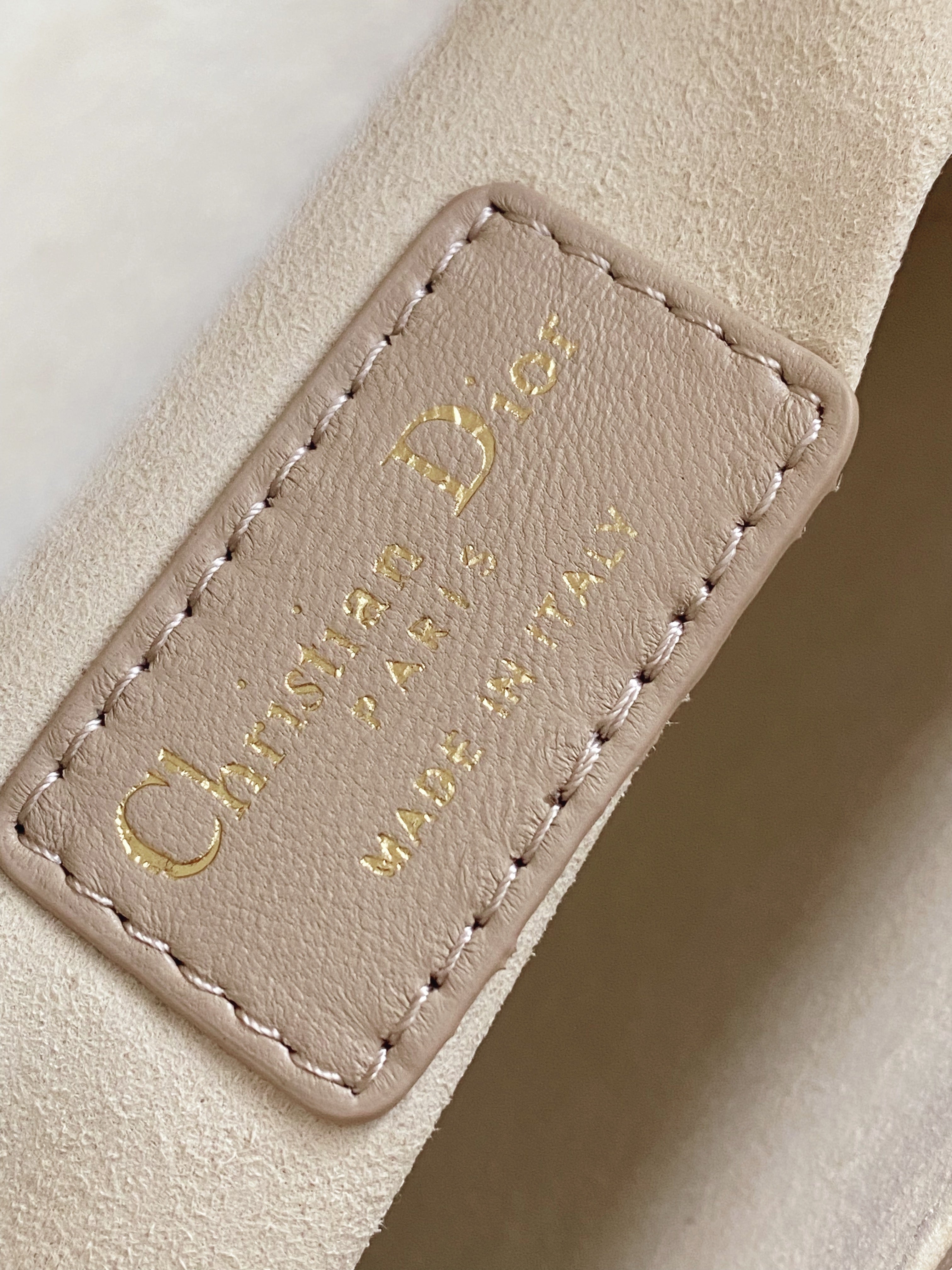 [TOP] D!or Lady Christian Dior Bag ABC - Beige - Christian Dior