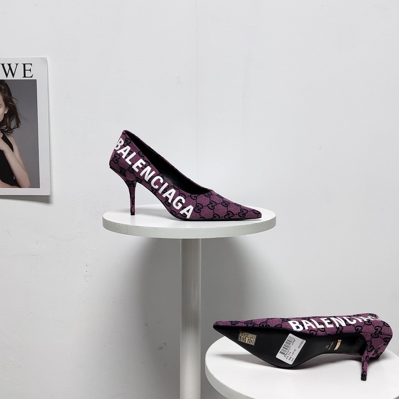 [TOP] GUCC! The Hacker Project Square Knife Pump - Purple - Gucci