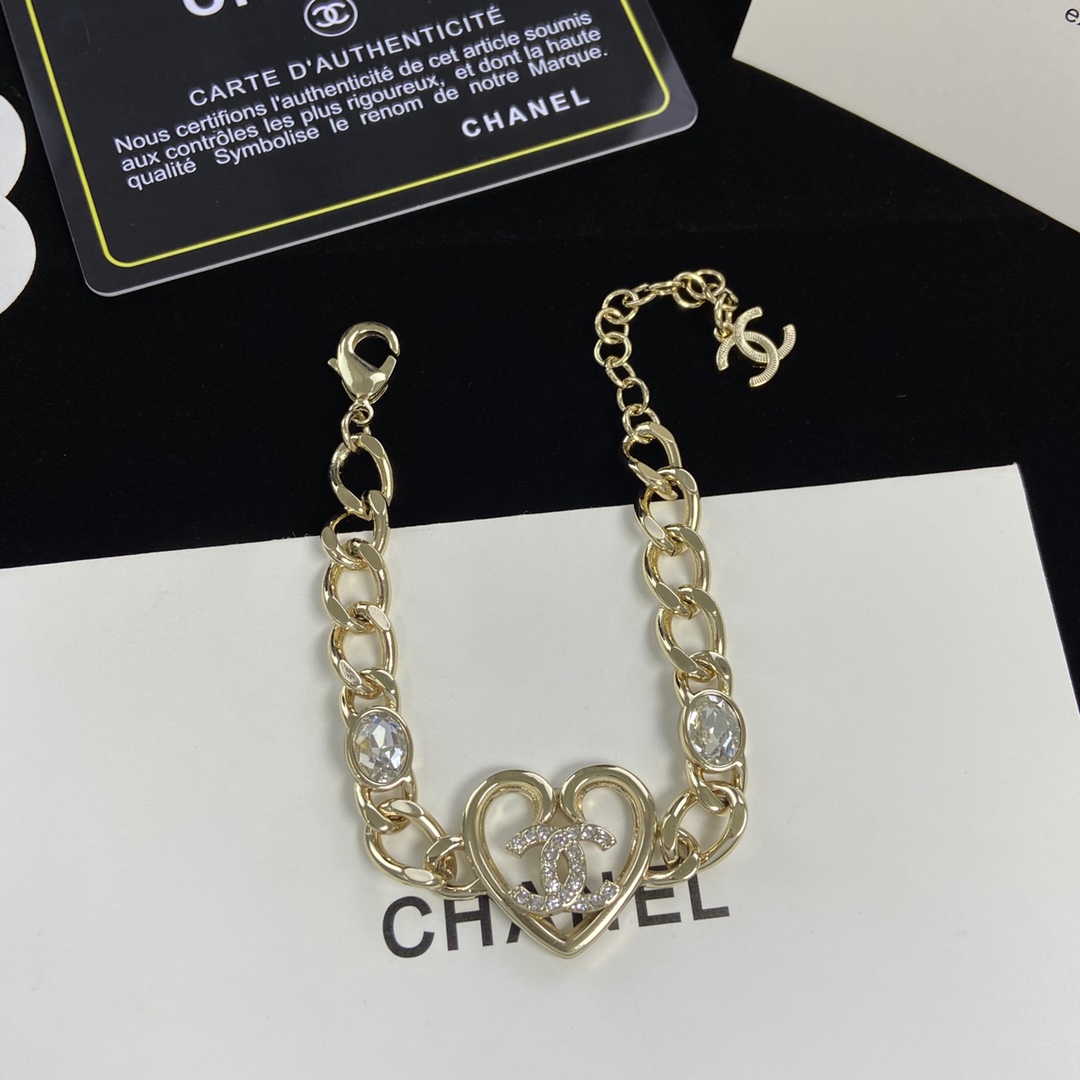 [TOP] CH@NEL Bracelet - Gold - Chanel