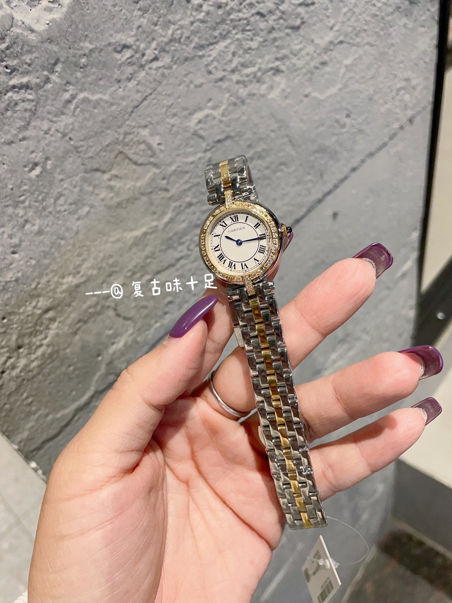 [TOP] C@rtier Vintage Roman Numerals Watches  - Cartier