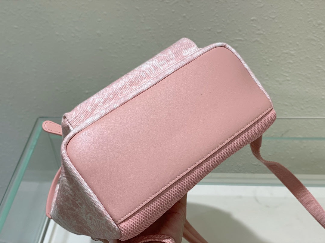 [TOP] D!or Women Mother Backpack - Pink - Christian Dior