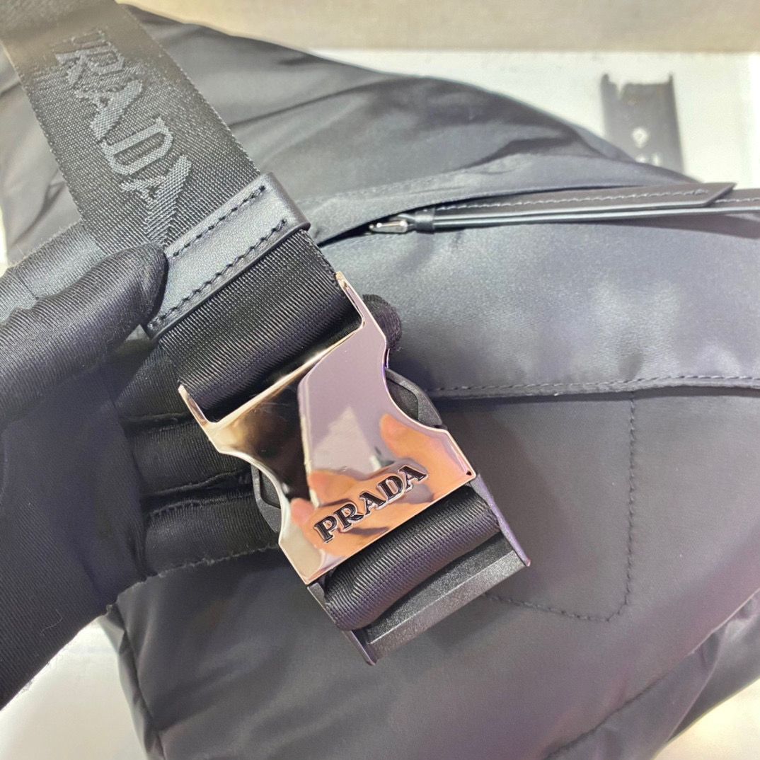 [TOP] PR@DA Re-Nylon Briefcases Backpack - Black - Prada
