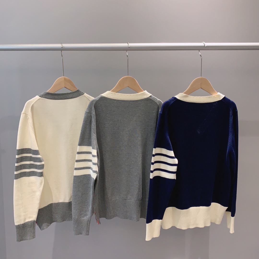 [TOP] TB Long Sleeve Knit Cardigan - 3 Color