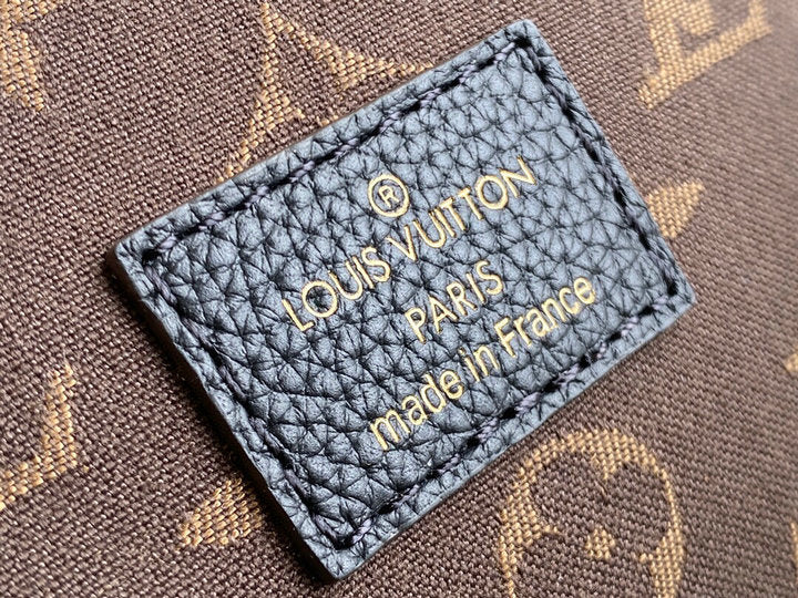 [TOP] L&V £V Cruiser PM Shoulder Bag - Black - LV Louis Vuitton
