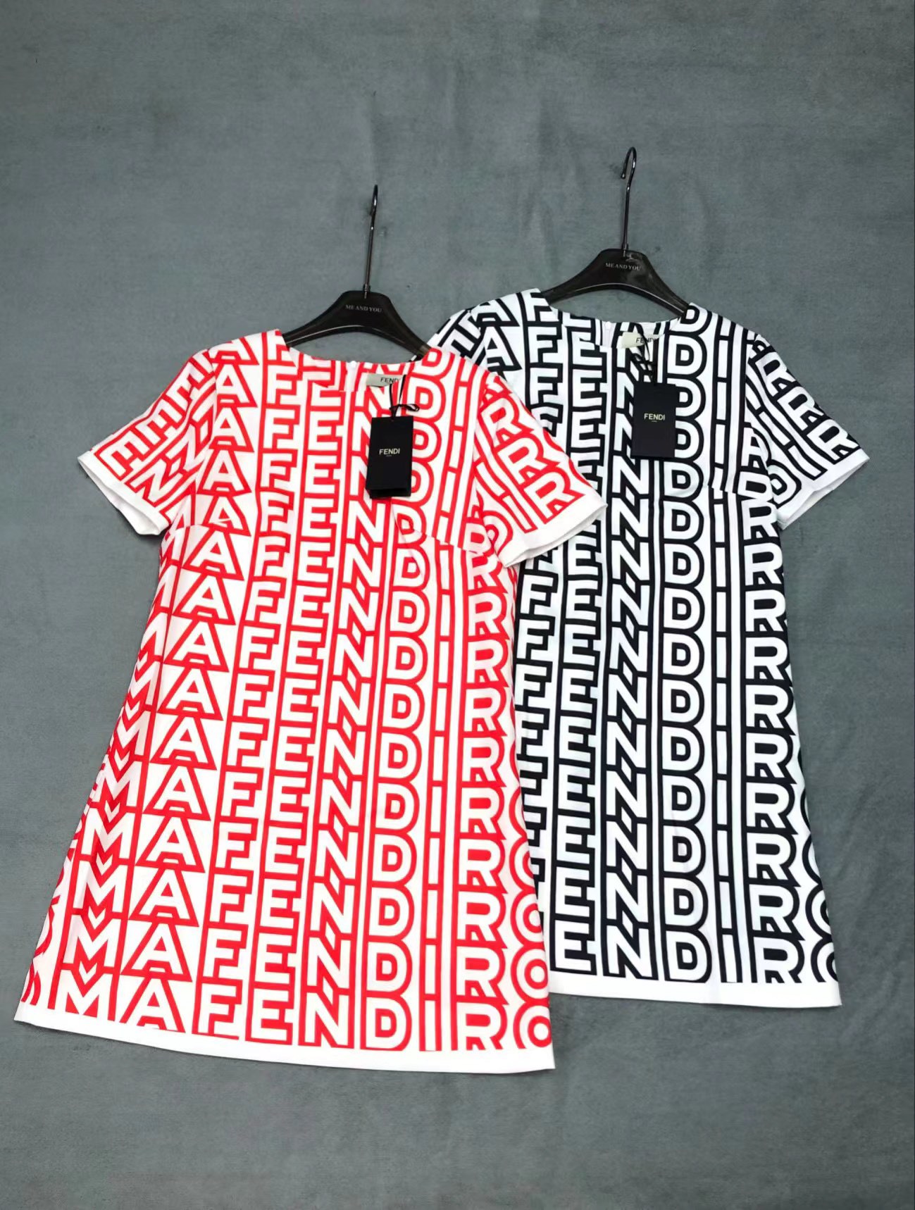 [TOP] F€NDI Polyester Fabric Dress - 2 Color - Fendi
