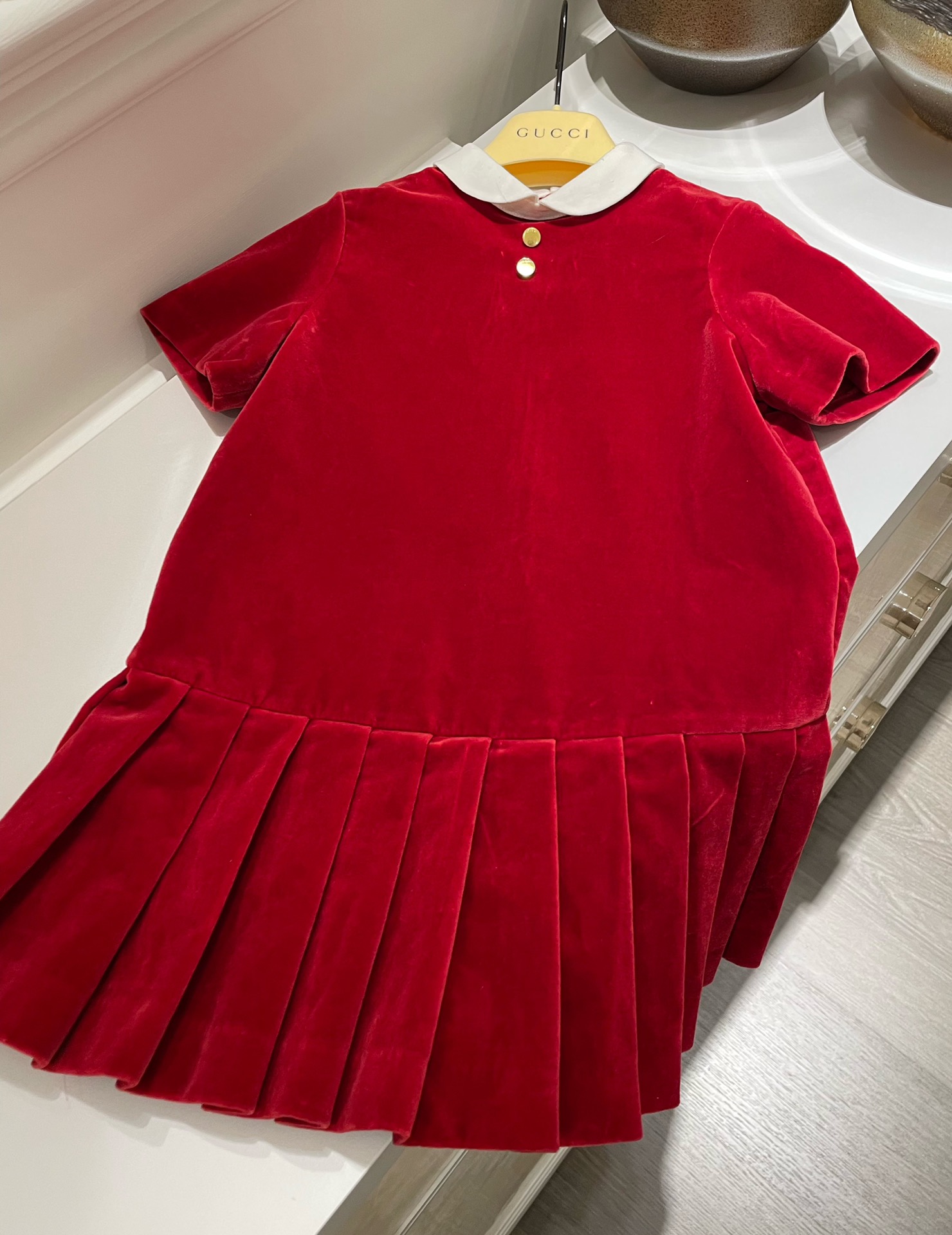 [TOP] GUCC! Skirt - Red