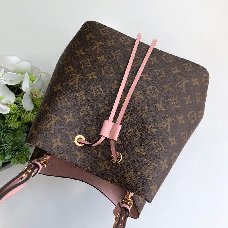 [TOP] L&V L*V NeoNoe Monogram Bag - Pink - LV Louis Vuitton