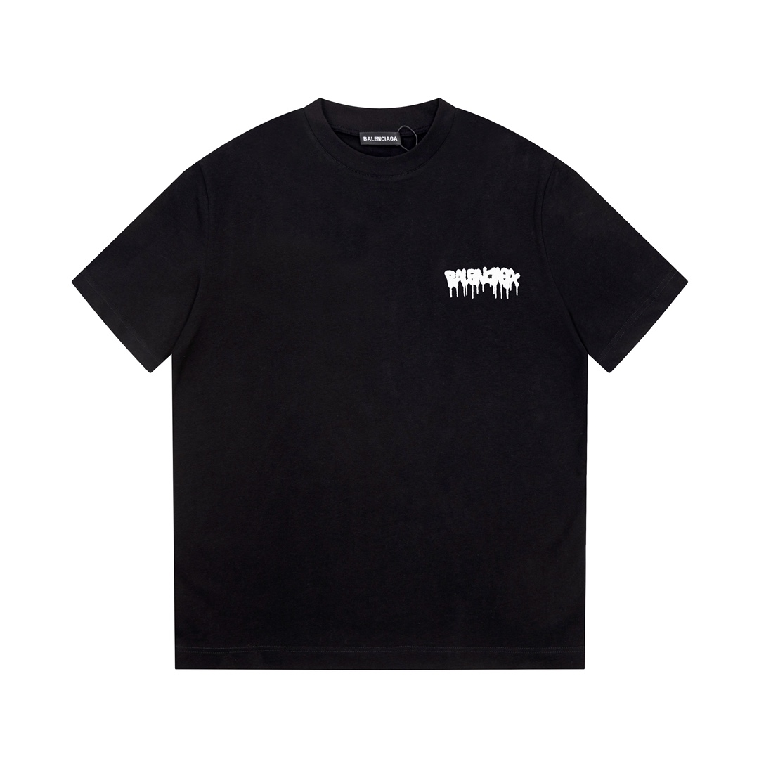 [TOP] BAL€NCIAGA Splash Ink T-shirt - 2 Color - Balenciaga