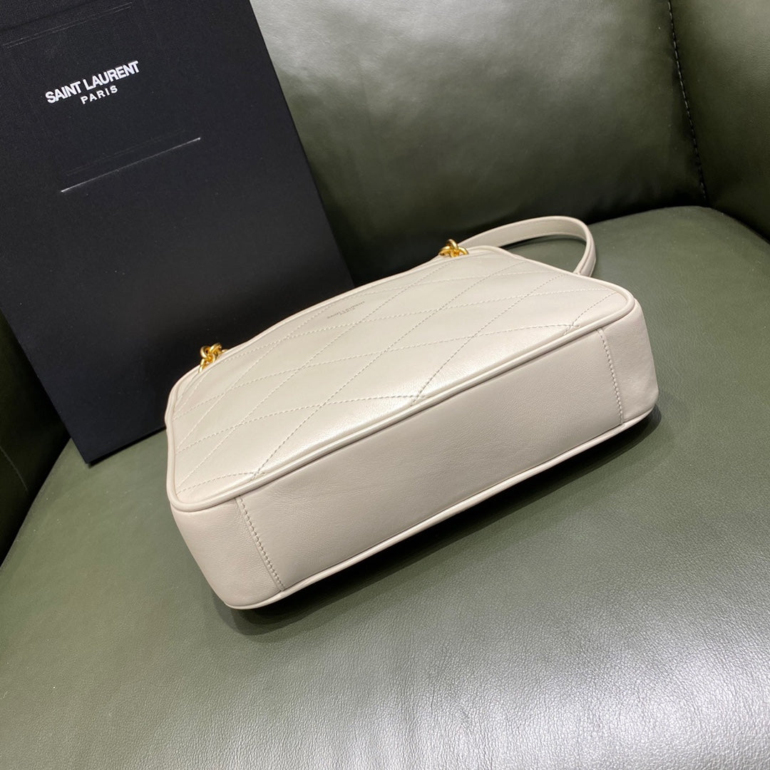 [TOP] Y$L Small Le Maillon Chain Bag - Cream - Ysl Yves Saint Laurent