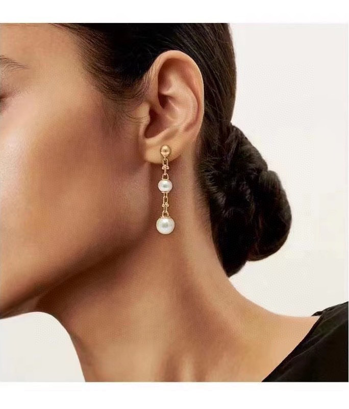 [TOP] Tiff@ny%Co Pearls Dangle Earrings - Tiffany