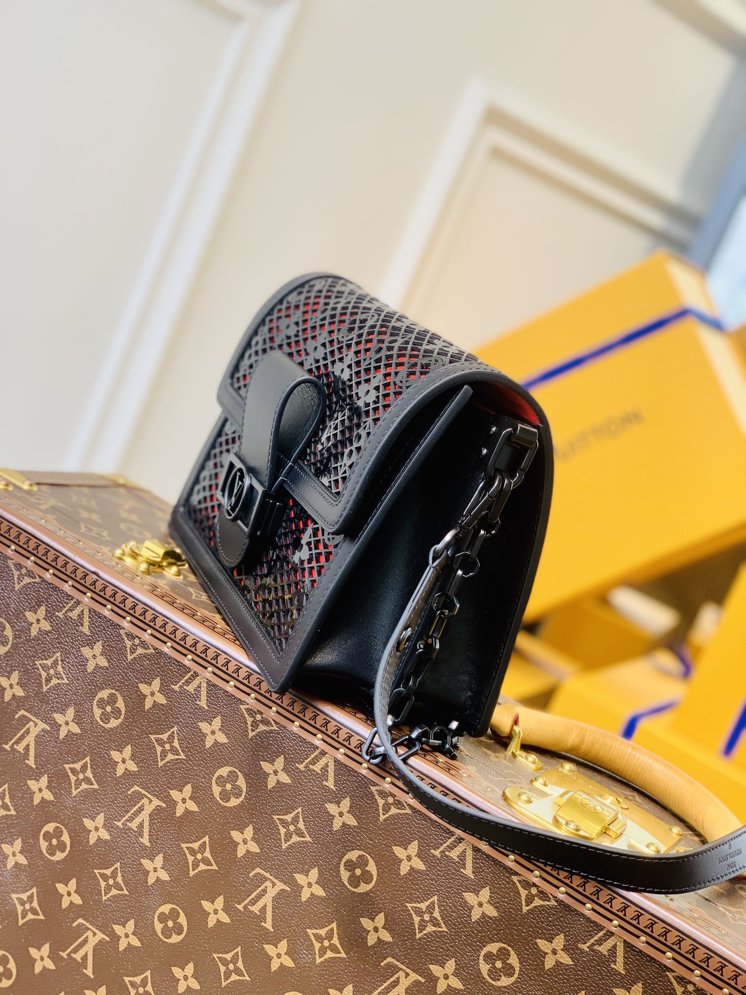 [TOP] L&V L*V Dauphine Nicolas Ghesquiere - Black - LV Louis Vuitton