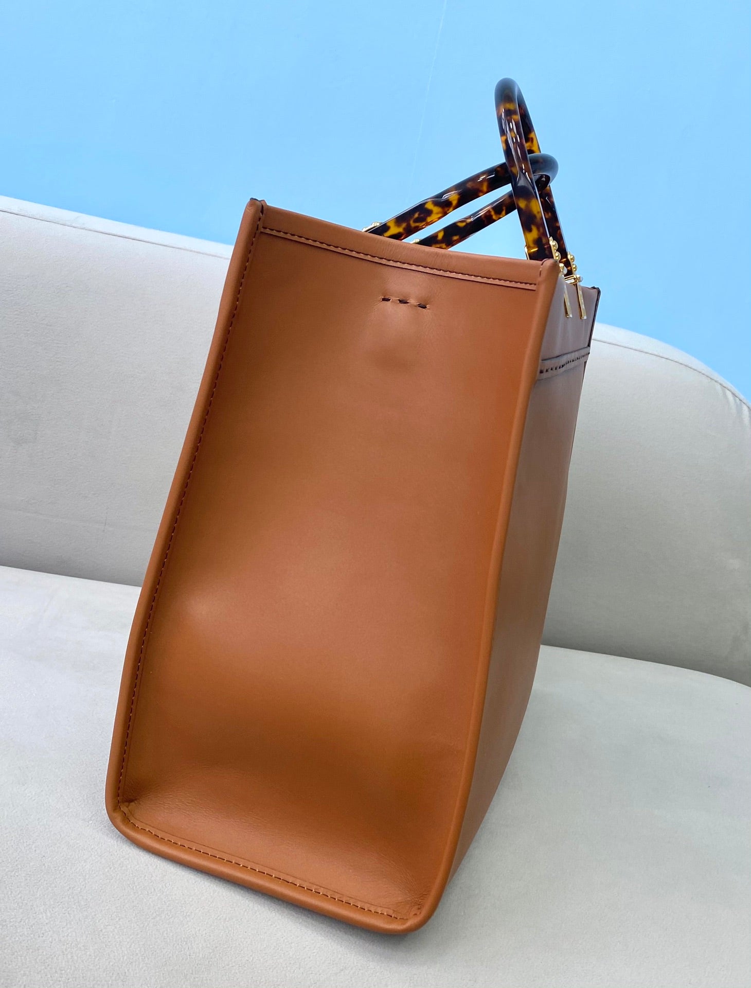[TOP] F€NDI F€ndi Sunshine Tote Medium Shopping Bag - Brown - Fendi