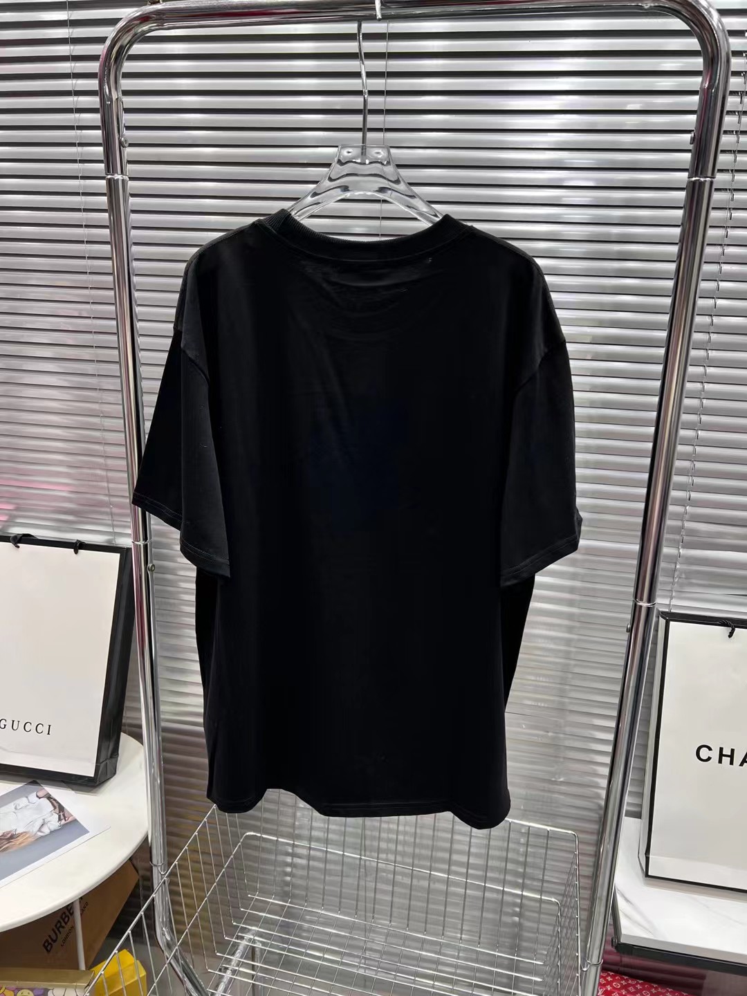 [TOP] C€LINE Cotton T-shirt - Black - Celine