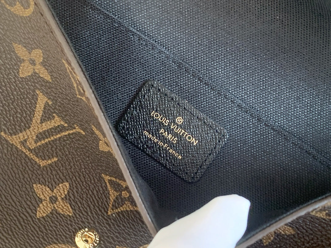 [TOP] L&V £V Felicie Monogram - Black - LV Louis Vuitton