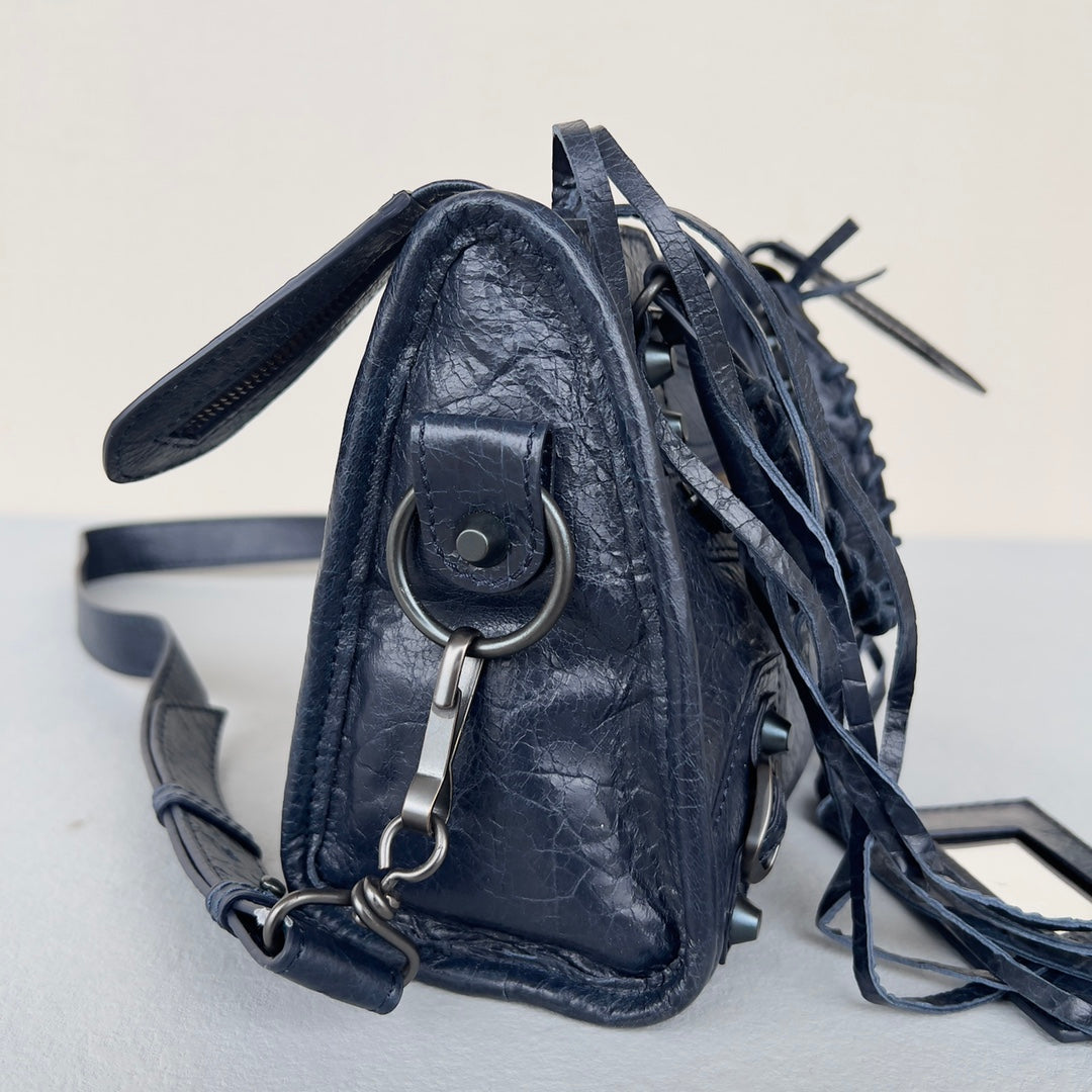 [TOP] BAL€NCIAGA Classic Small City Bag - Blue Obscur - Balenciaga