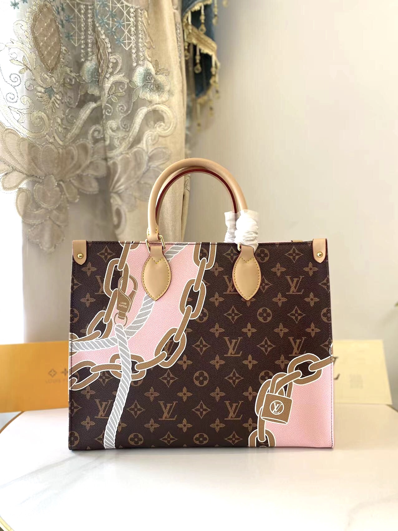 [TOP] L&V Onthego Monogram Tote Bag -2 colors - LV Louis Vuitton