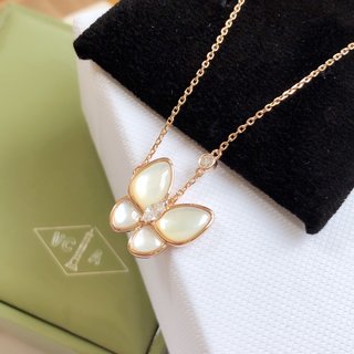 [TOP] V@nCleff Fauna Butterfly Necklace - Vancleff