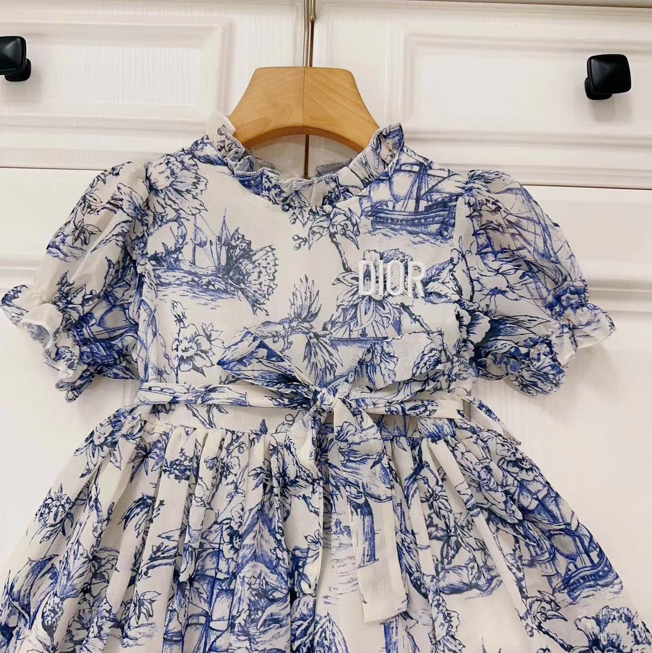 [TOP] D!or Jungle Blue Dress