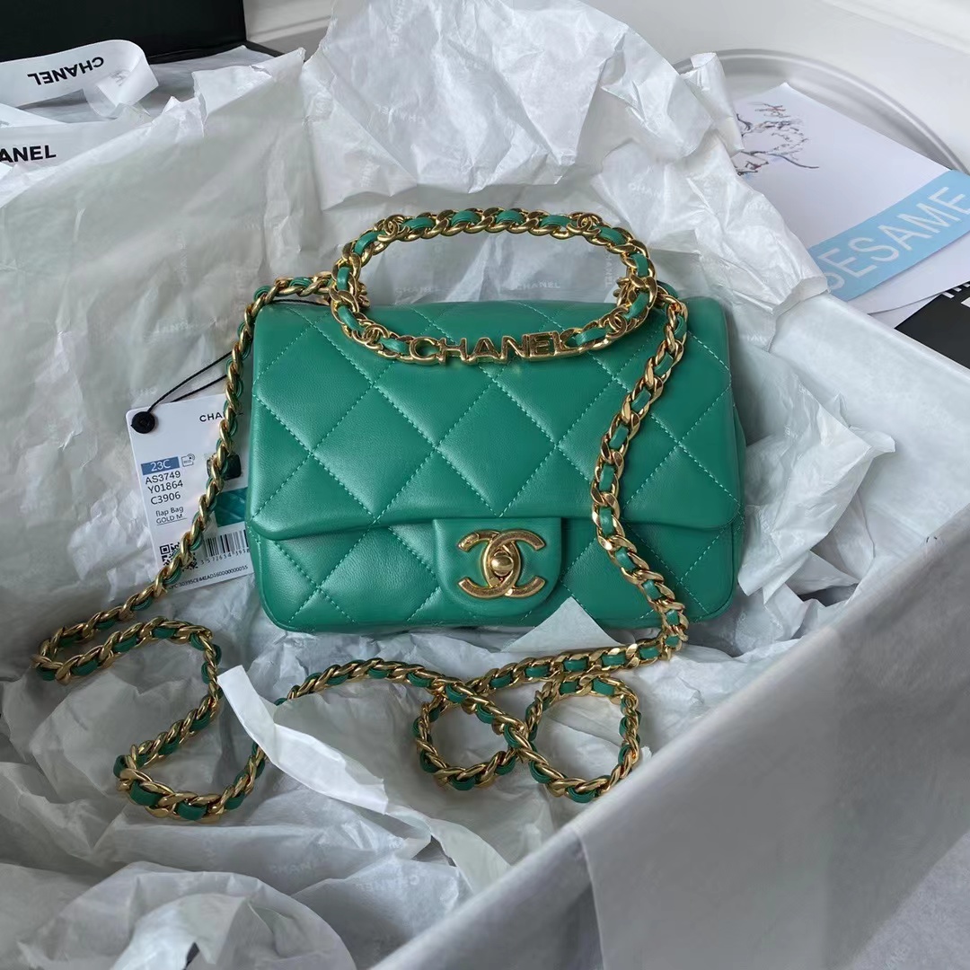 [TOP] CH@NEL Classic CF Lambskin-Medium-GHW-4 colours - Chanel