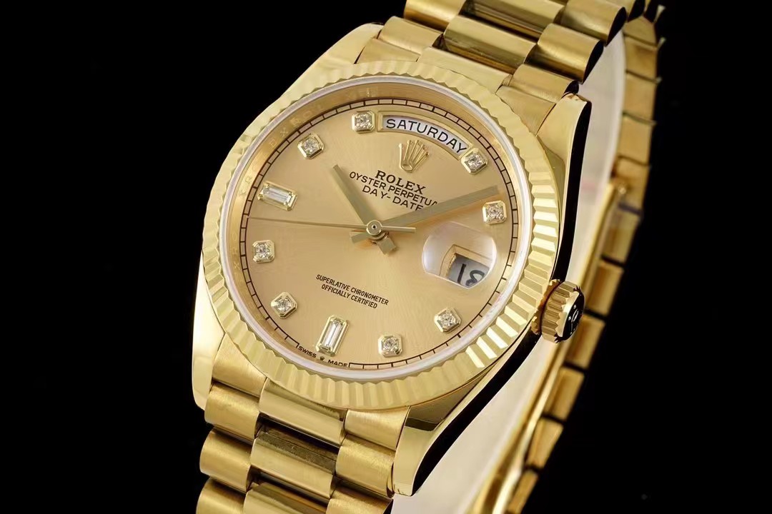 [TOP] ROL€X Rolex Watch 36mm - Gold - Rolex
