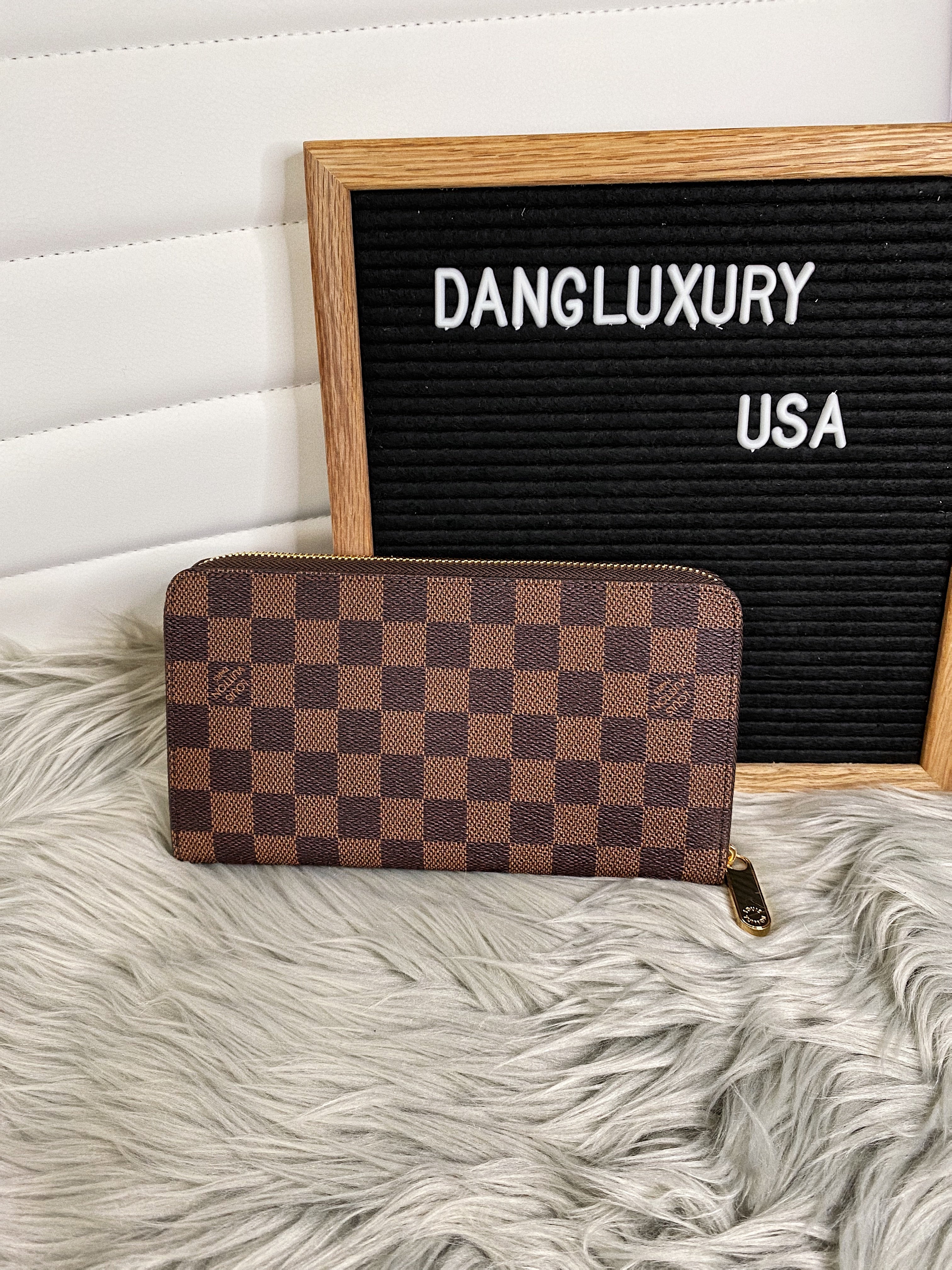 [TOP] L&V LV Zippy Organizer - Damier Ebene - LV Louis Vuitton