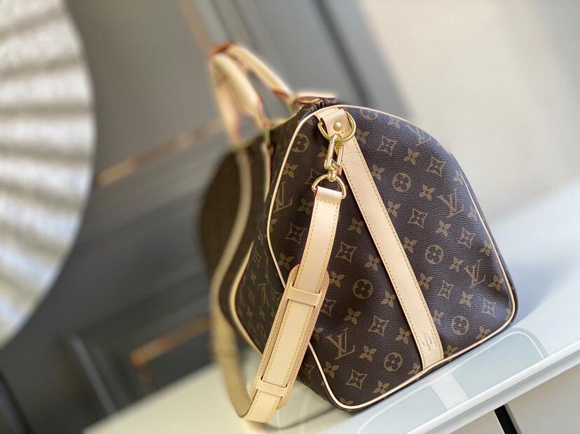 [TOP] L&V Loui$ Vu!tt0n Duffle Travel Bag 50cm - Monogram - LV Louis Vuitton
