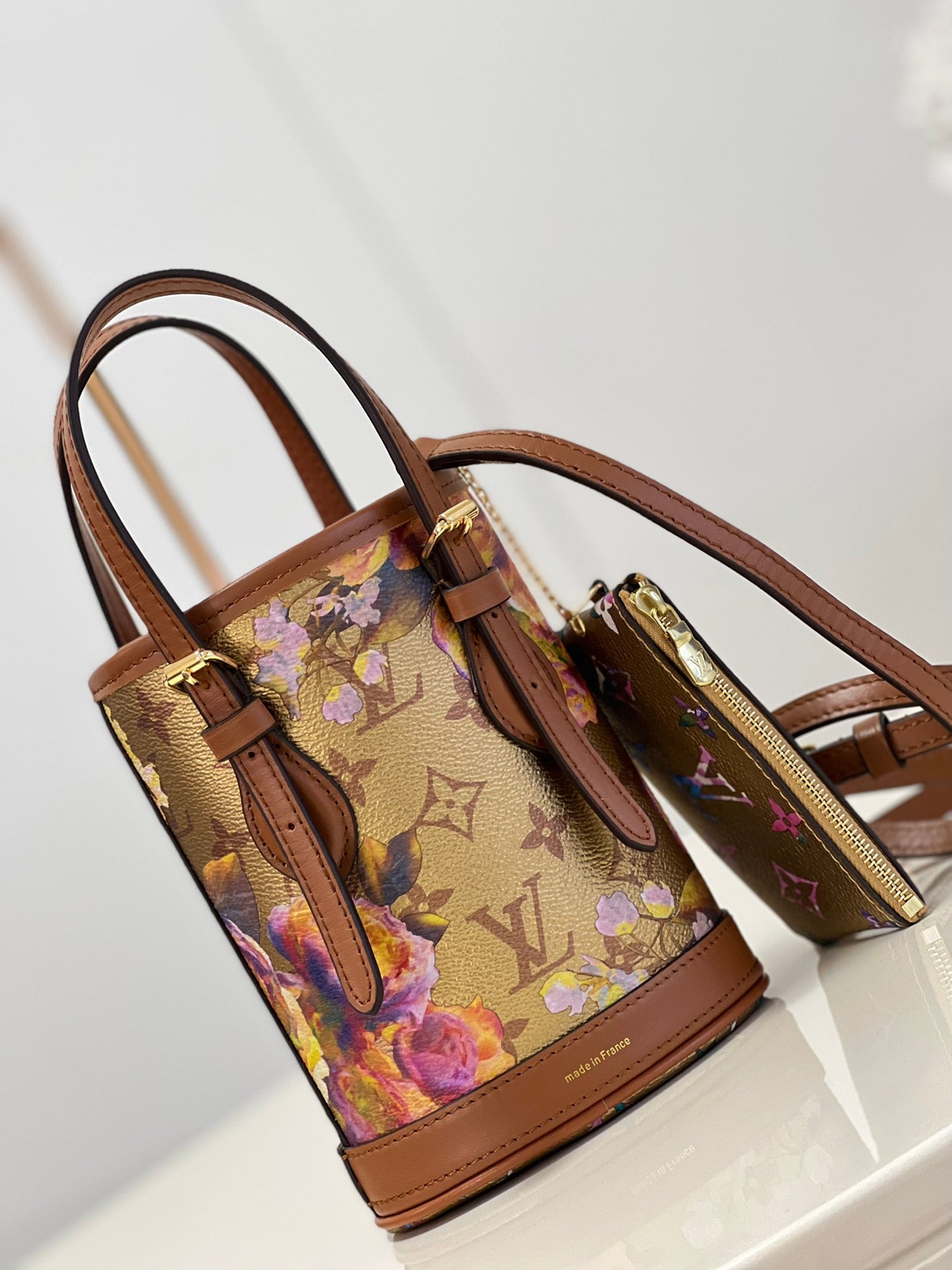 [TOP] L&V L*V Nano Bucket Autres Toiles Monogram - LV Louis Vuitton