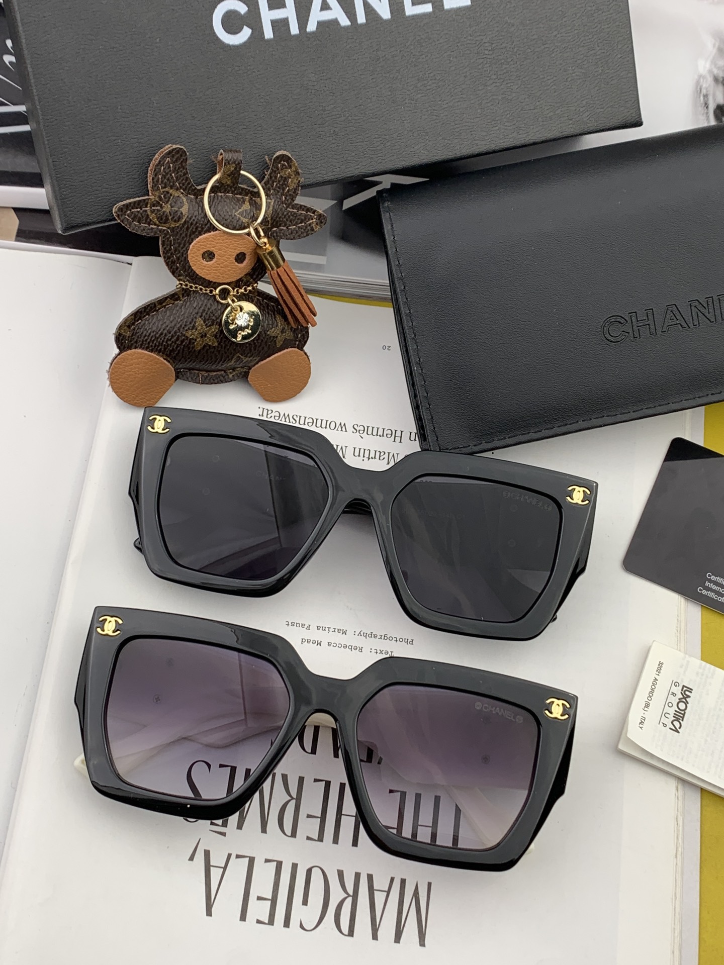 [TOP] CH@NEL Sunglasses - 2 Color - Chanel